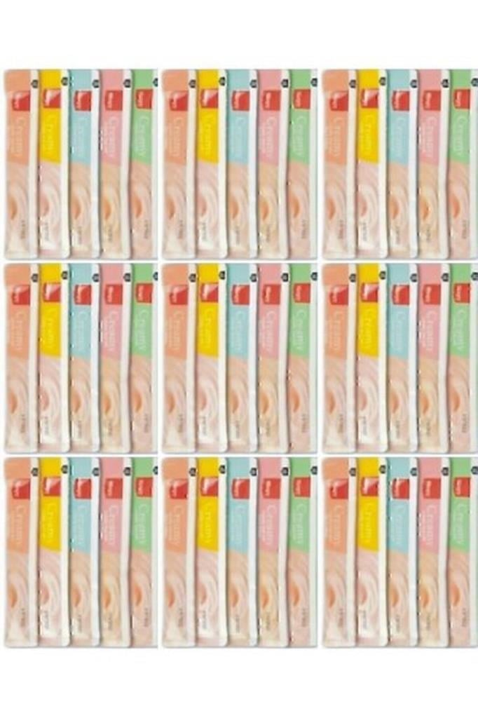 Wanpy Creamy Cat Treat Karışık Krema Sıvı Kedi Ödül Maması 45 Adet X 14 Gram