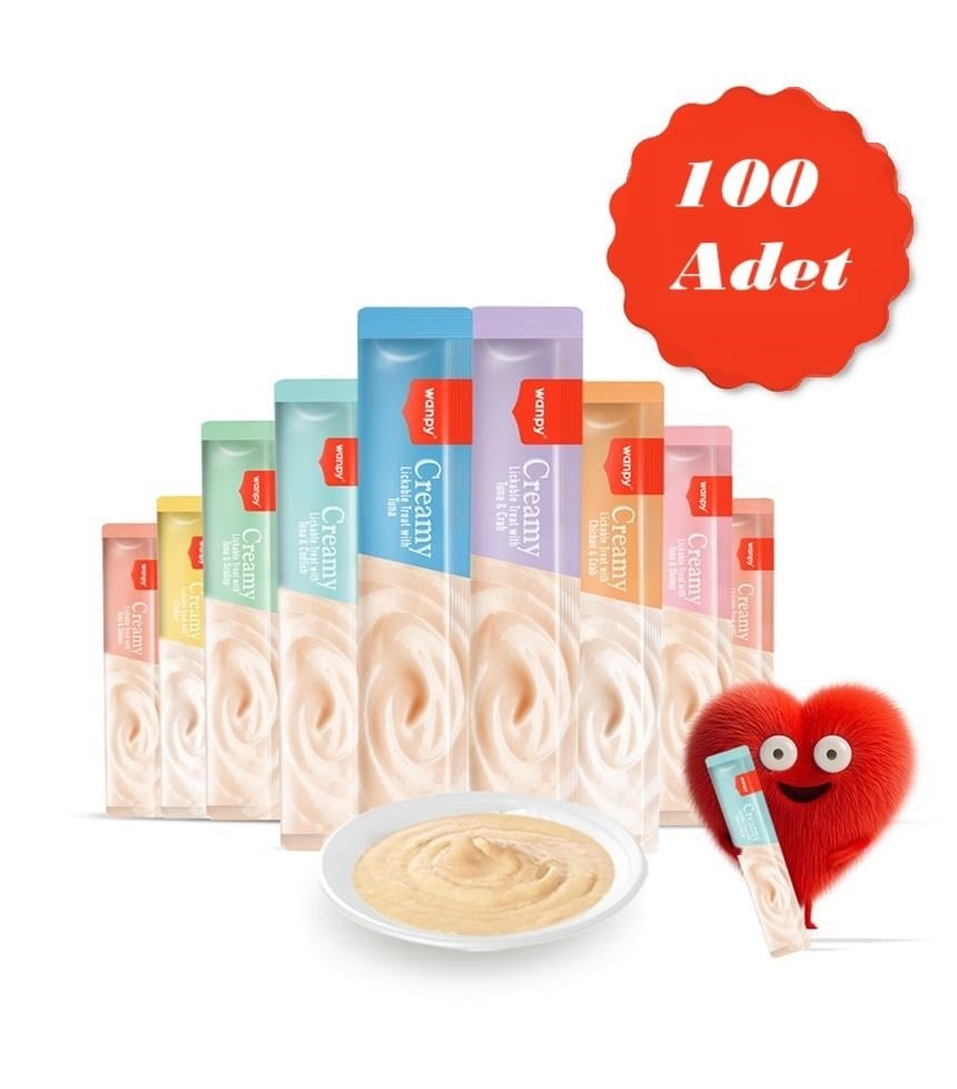 Wanpy Kedi Sıvı Ödül Karma 100 lü Eko Paket