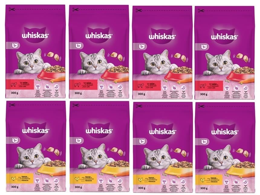 Whiskas İkili Lezzet Ekonomik Paket 8 Adet