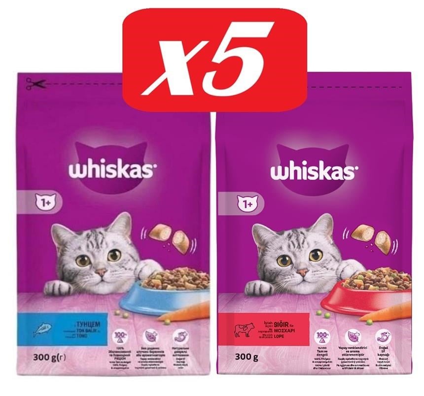 Whiskas İkili Lezzet Süper Avantaj Seti 10 Adet
