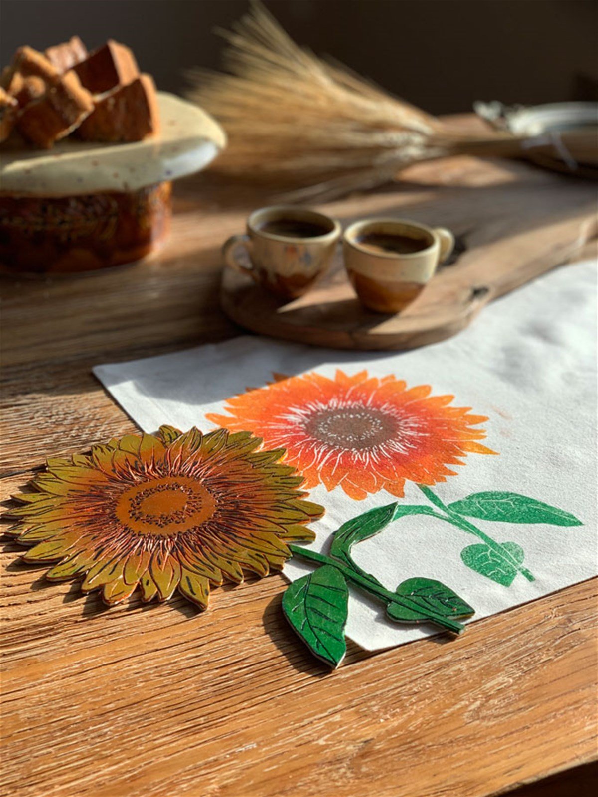 Amerikan Servisi Krem Renkli