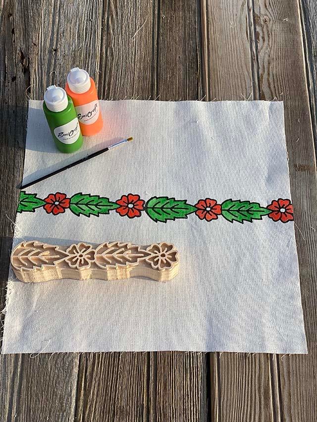 Horoz Kuyruğu Suyolu Tahta Baskı Kalıbı 1380 - EmicraftHoroz Kuyruğu Suyolu Tahta Baskı Kalıbı 1380Geleneksel Modeller