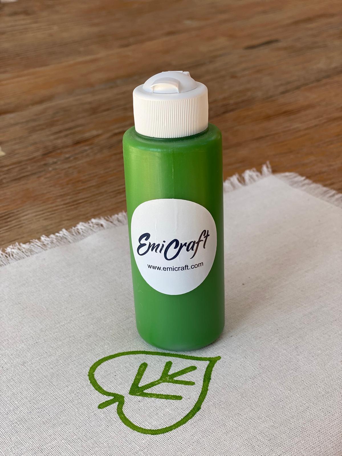 Kumaş Boyası Abant Yeşil (ceviz) 125ml - EmicraftKumaş Boyası Abant Yeşil (ceviz) 125mlKumaş Boyası
