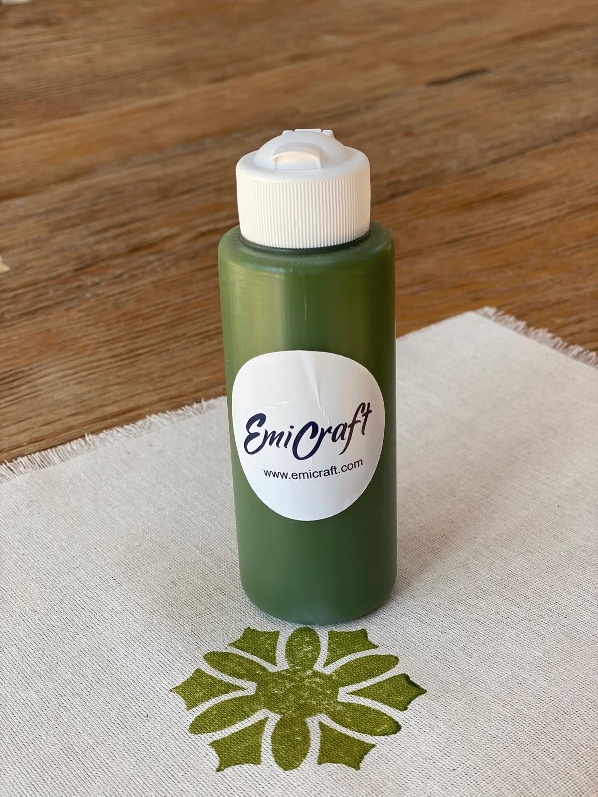 Kumaş Boyası Adıyaman Yeşil (Kına) 125ml - EmicraftKumaş Boyası Adıyaman Yeşil (Kına) 125mlKumaş Boyası