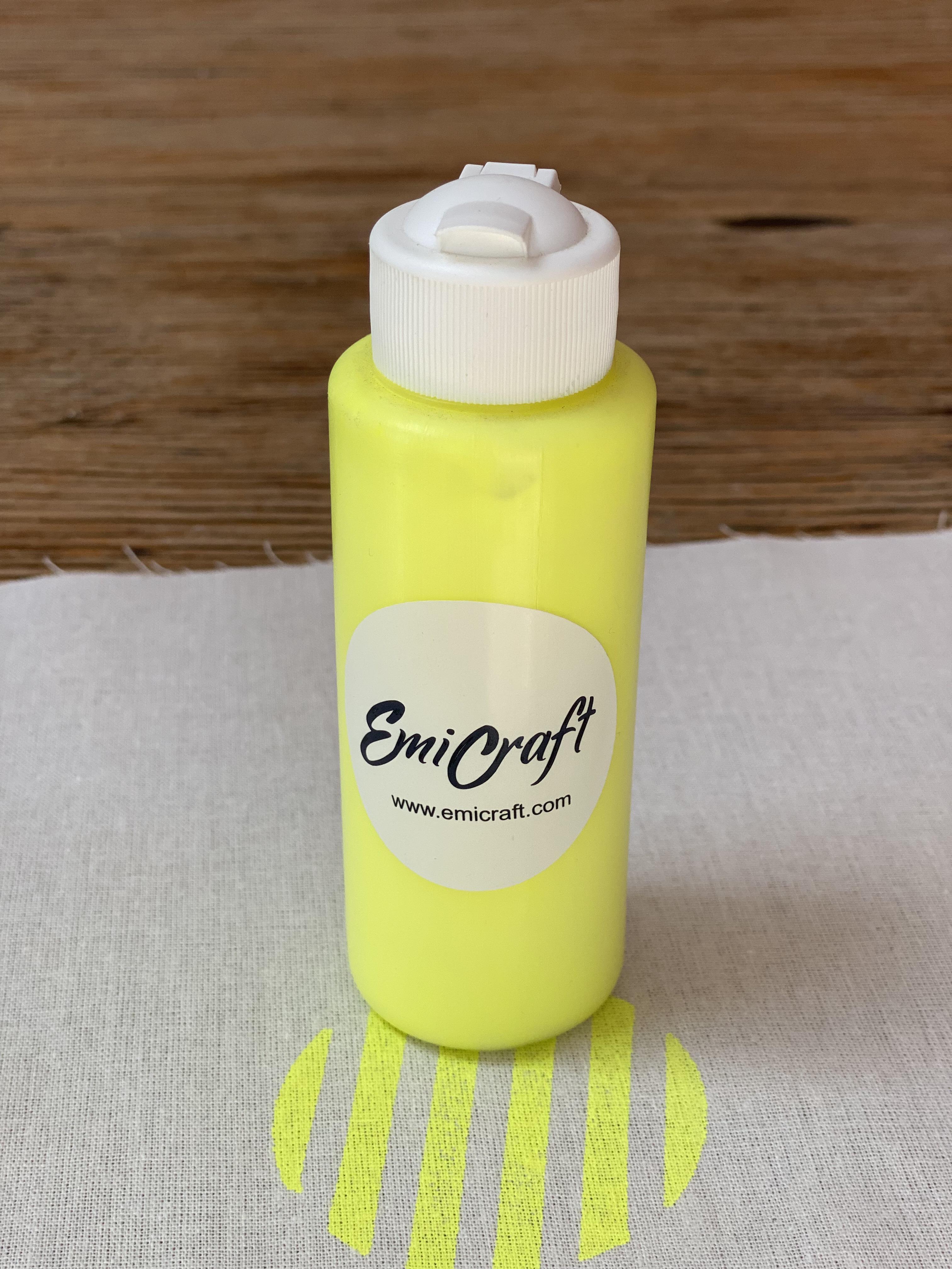 Kumaş Boyası Beylerbeyi Neon Sarı 125ml - EmicraftKumaş Boyası Beylerbeyi Neon Sarı 125mlKumaş Boyası