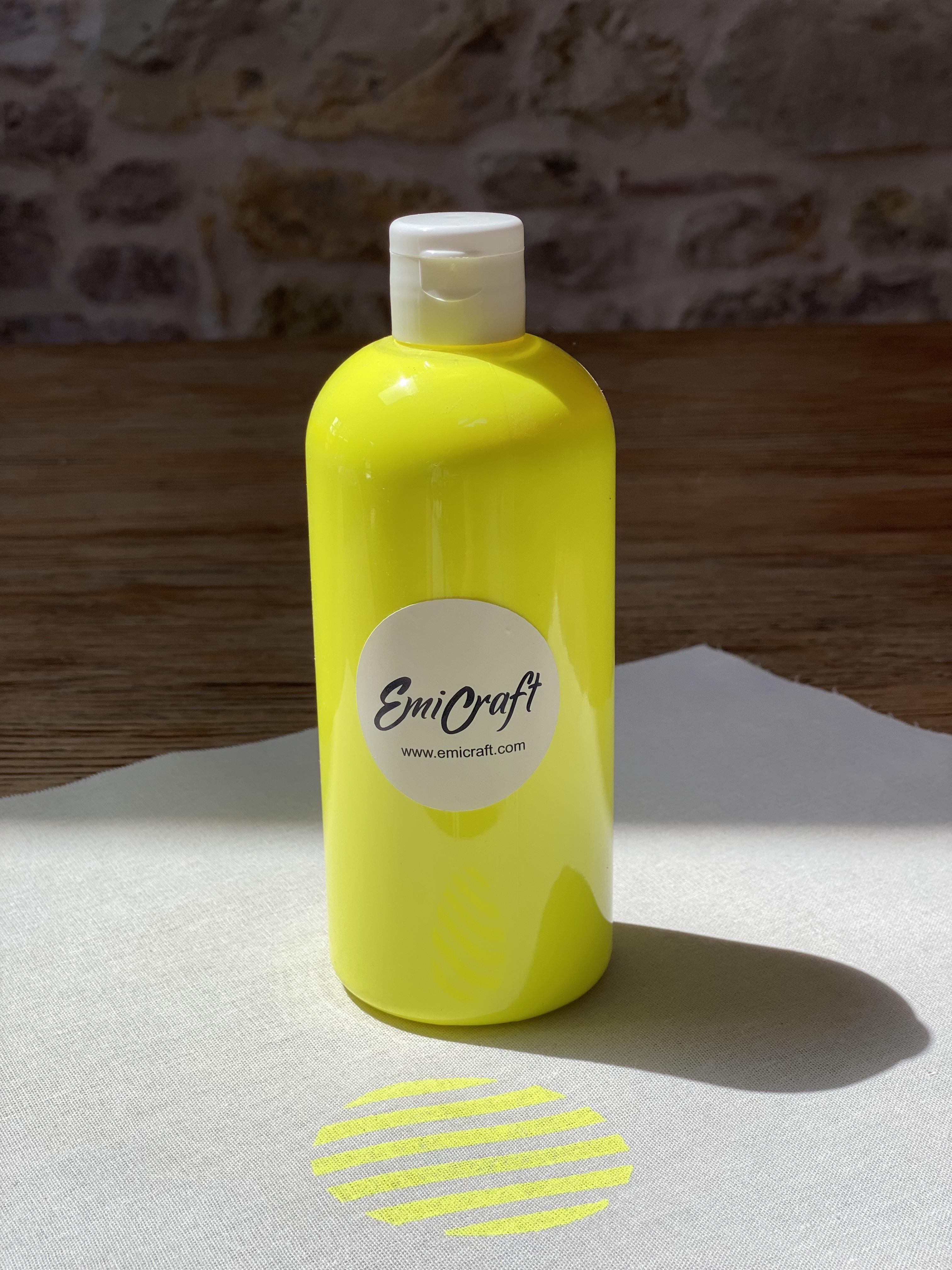 Kumaş Boyası Beylerbeyi Neon Sarı 450ml - EmicraftKumaş Boyası Beylerbeyi Neon Sarı 450mlKumaş Boyası