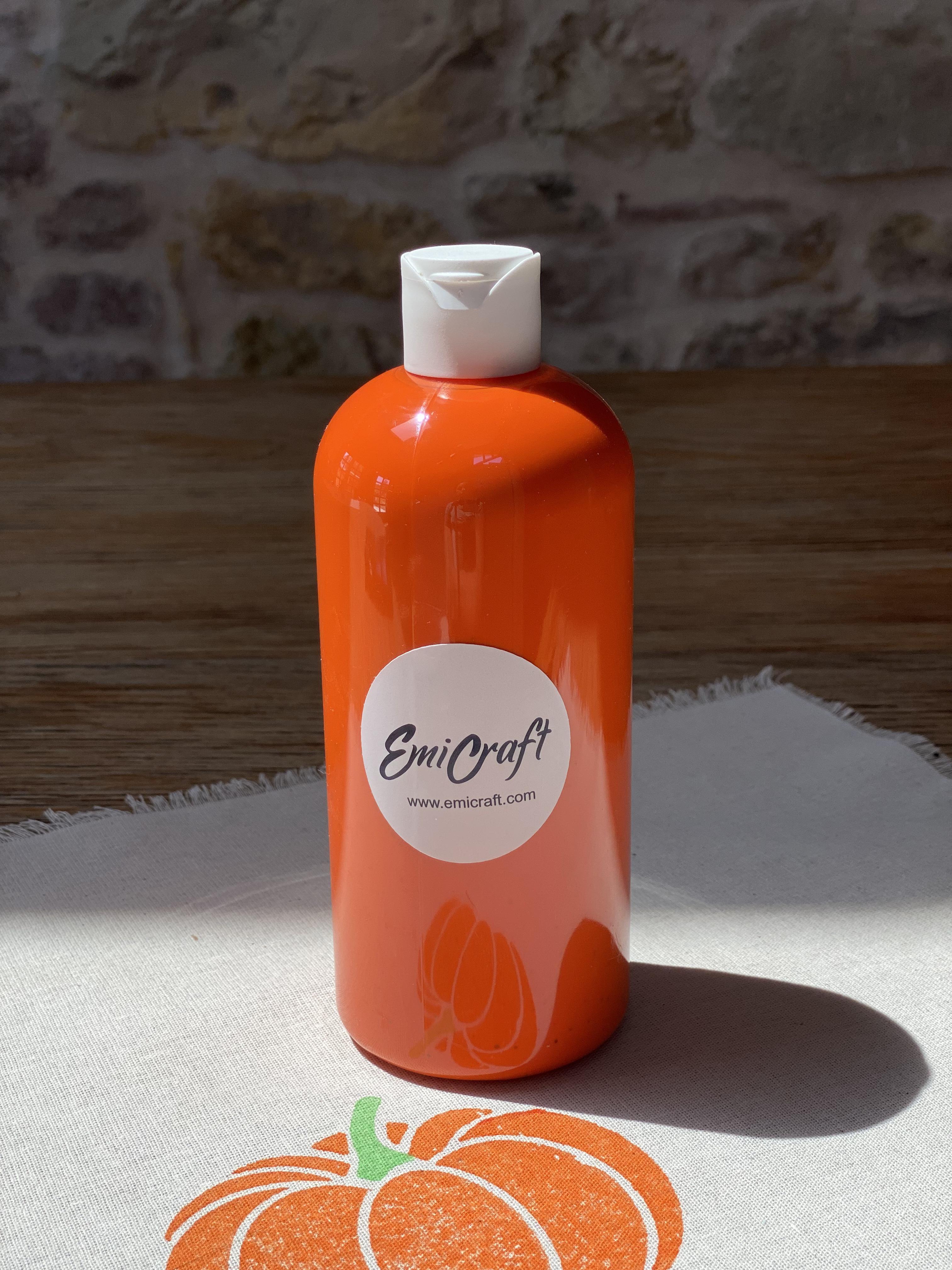 Kumaş Boyası Kızılırmak Turuncusu 450ml - EmicraftKumaş Boyası Kızılırmak Turuncusu 450mlKumaş Boyası