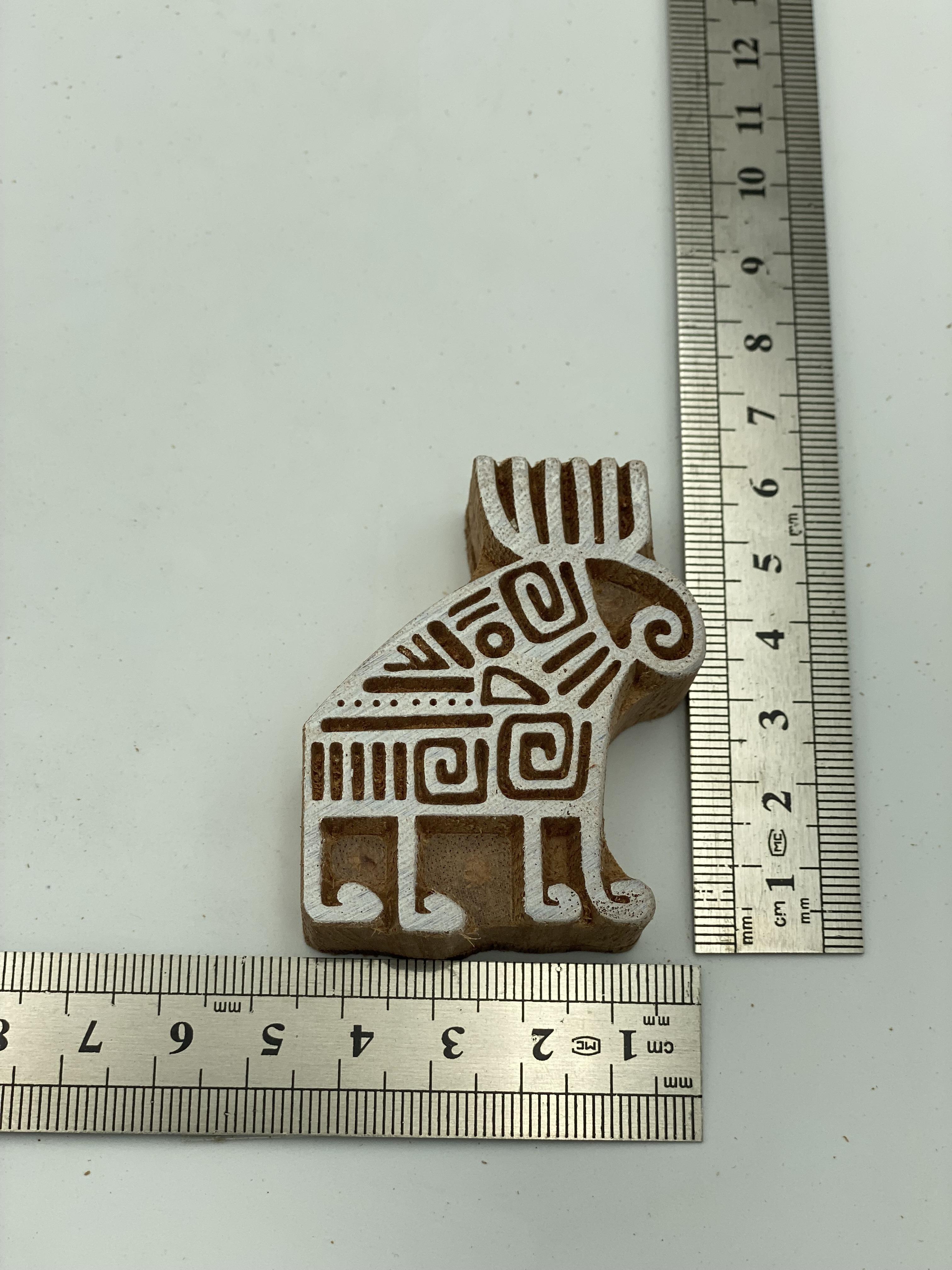 Mini Antik Hayvan Tahta Baskı Kalıbı 571 - EmicraftMini Antik Hayvan Tahta Baskı Kalıbı 571Mini Mitolojik Modeller