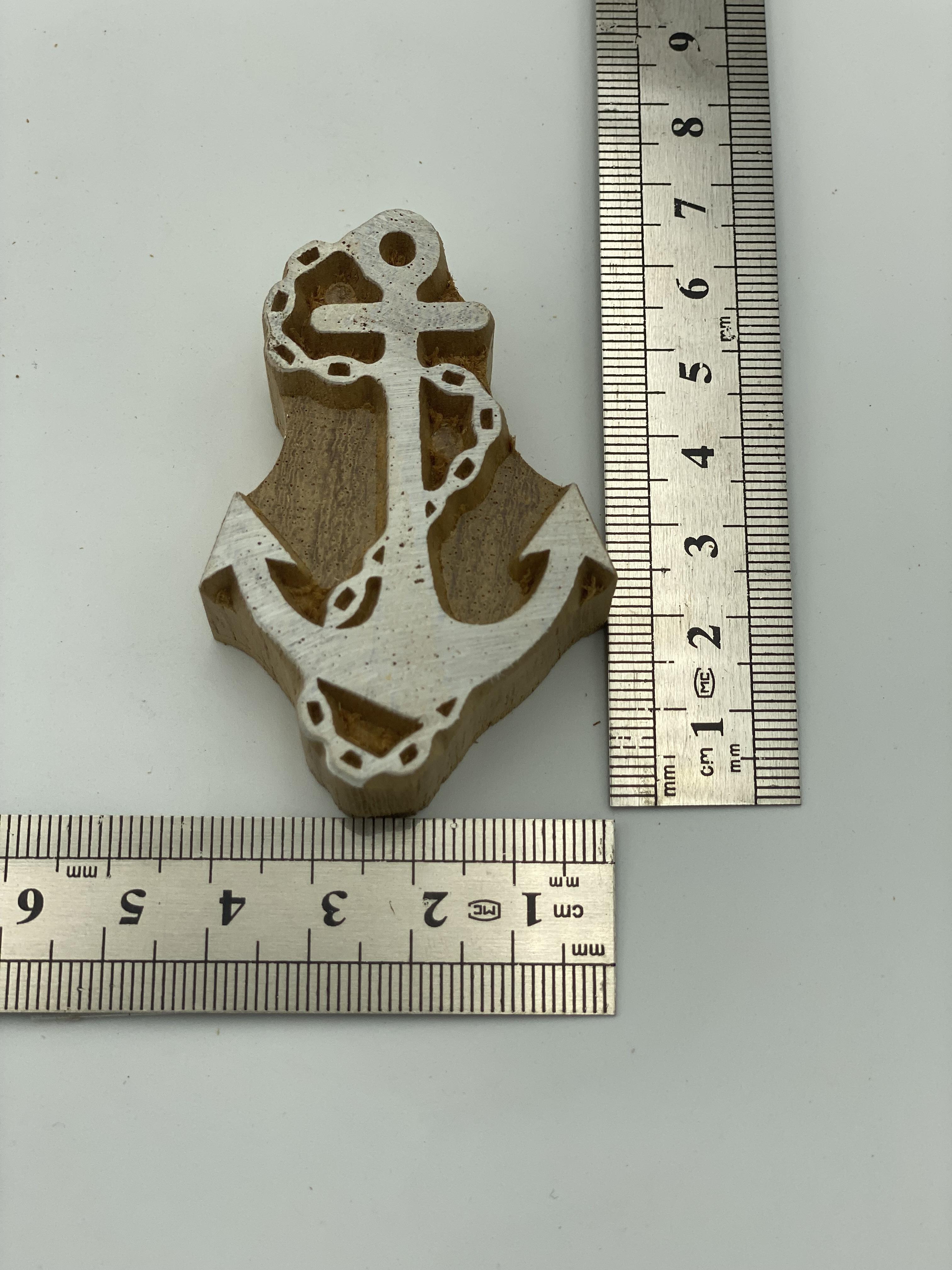 Mini Çapa Tahta Baskı Kalıbı 270 - EmicraftMini Çapa Tahta Baskı Kalıbı 270Mini Deniz Modeller