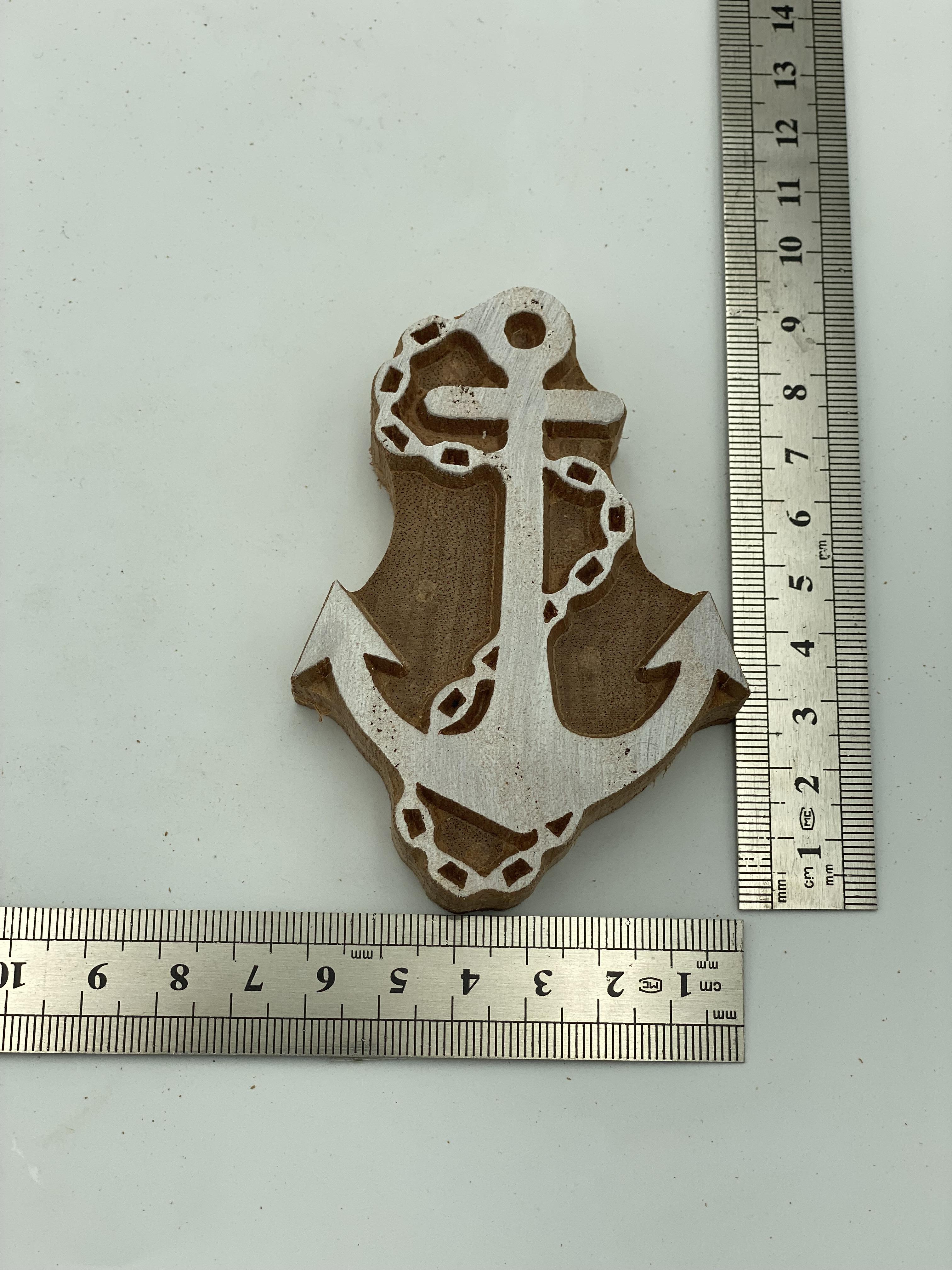 Mini Çapa Tahta Baskı Kalıbı 271 - EmicraftMini Çapa Tahta Baskı Kalıbı 270Mini Deniz Modeller