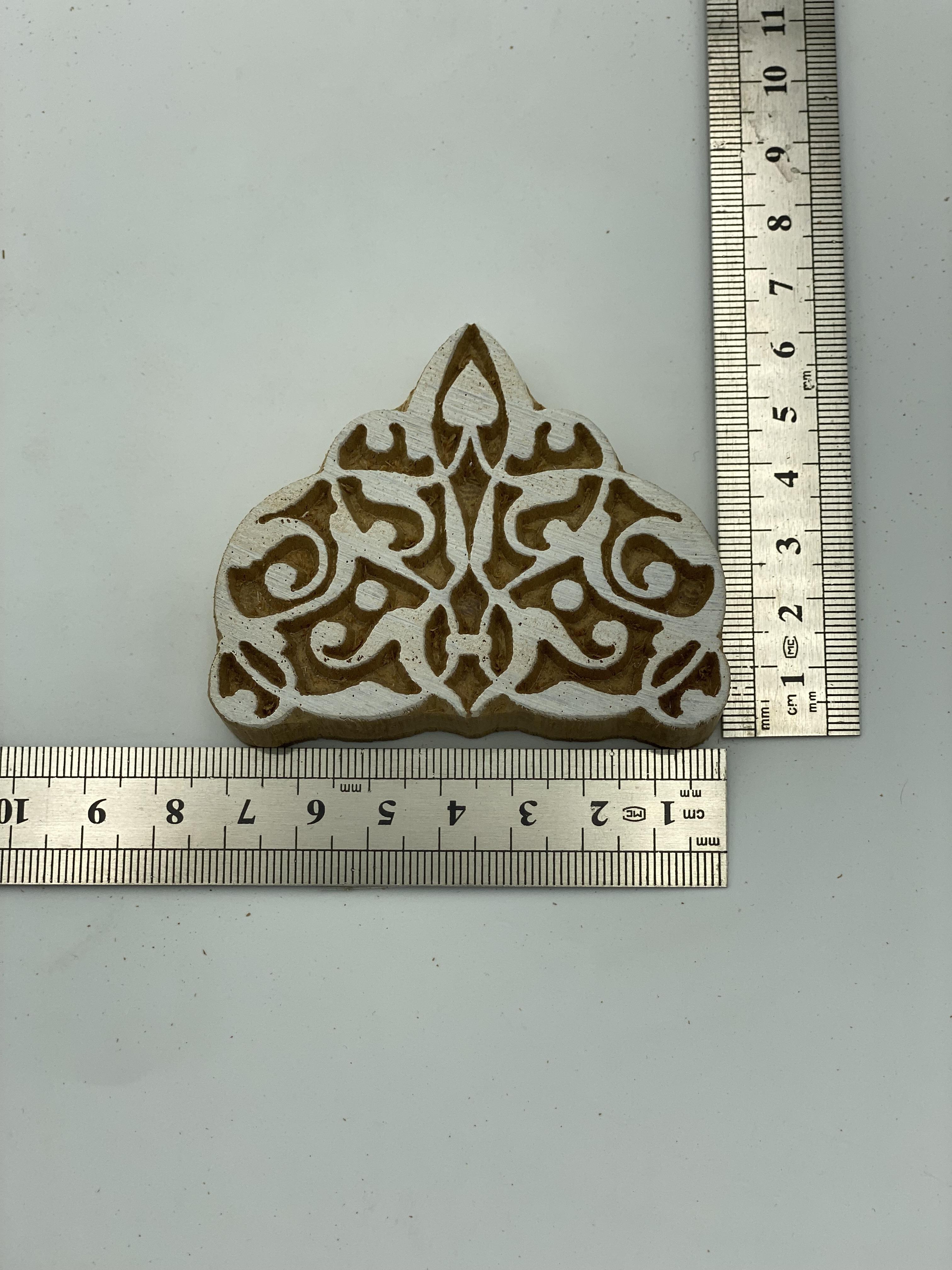 Mini Çini Üst Model Tahta Baskı Kalıbı 660 - EmicraftMini Çini Üst Model Tahta Baskı Kalıbı 660Mini Geleneksel Modeller