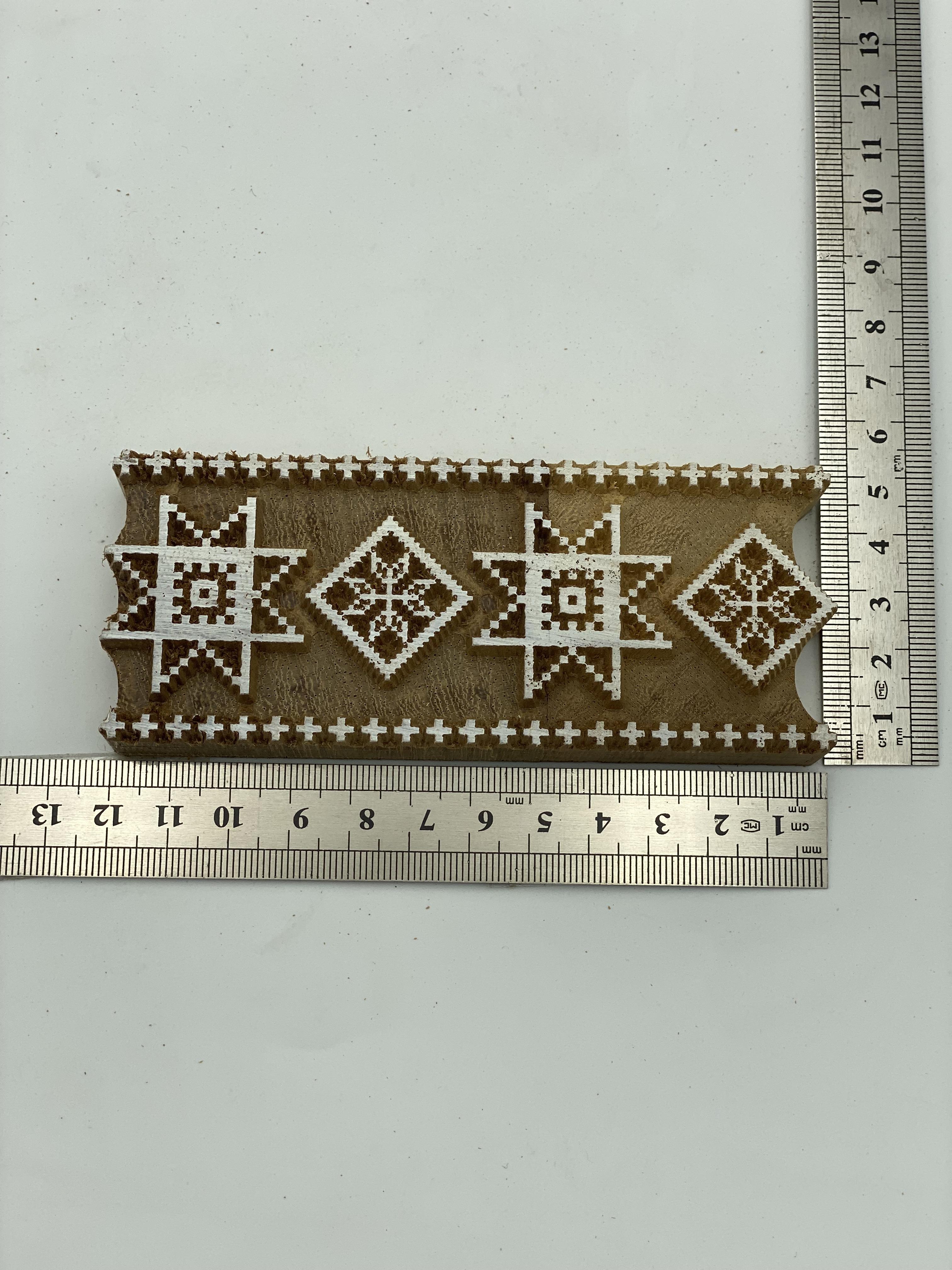 Mini Çorap Desen Suyolu Tahta Baskı Kalıbı 1218 - EmicraftMini Çorap Desen Suyolu Tahta Baskı Kalıbı 1218Mini Kilim Modeller