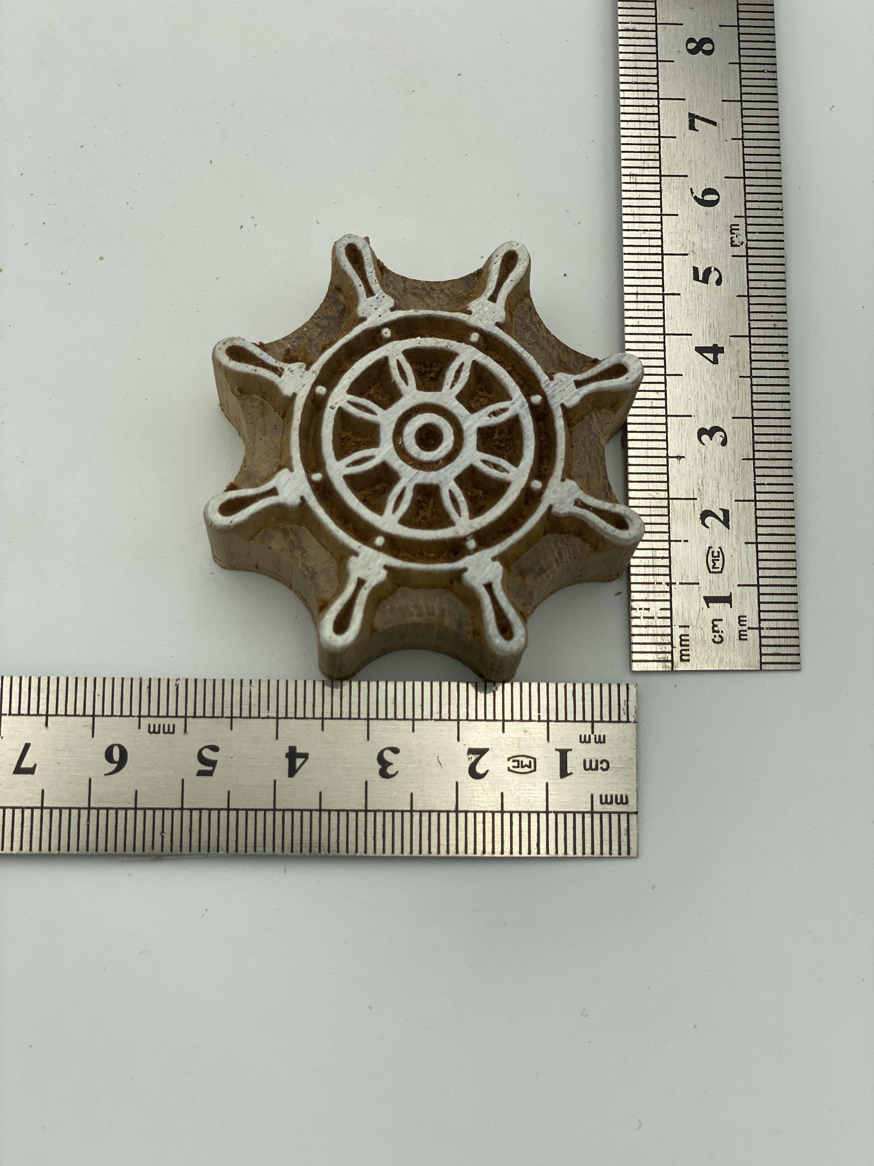 Mini Dümen Tahta Baskı Kalıbı 268 - EmicraftMini Dümen Tahta Baskı Kalıbı 268Mini Deniz Modeller