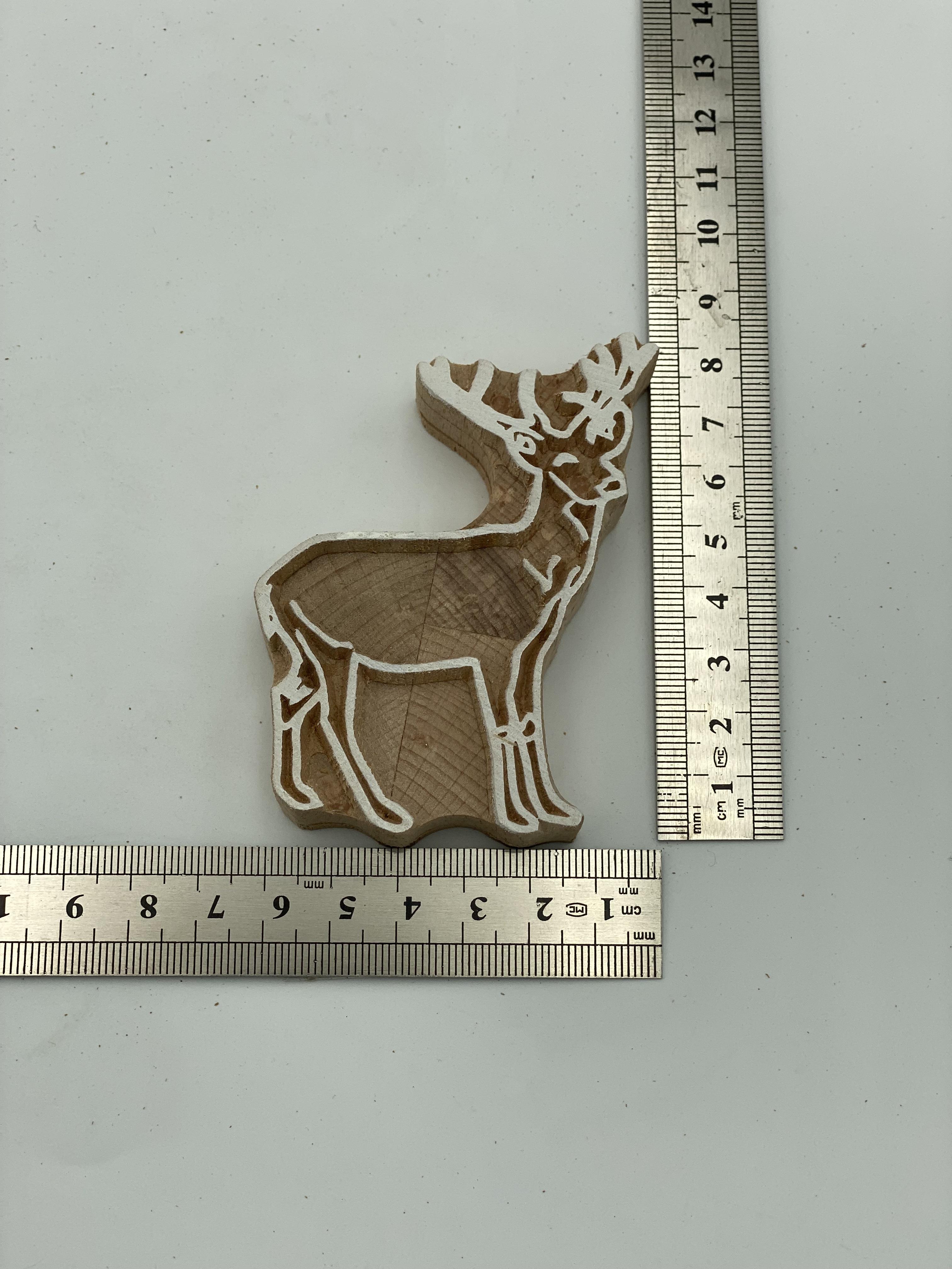 Mini Geyik Tahta Baskı Kalıbı 260 - EmicraftMini Geyik Tahta Baskı Kalıbı 260Mini Yılbaşı Modeller