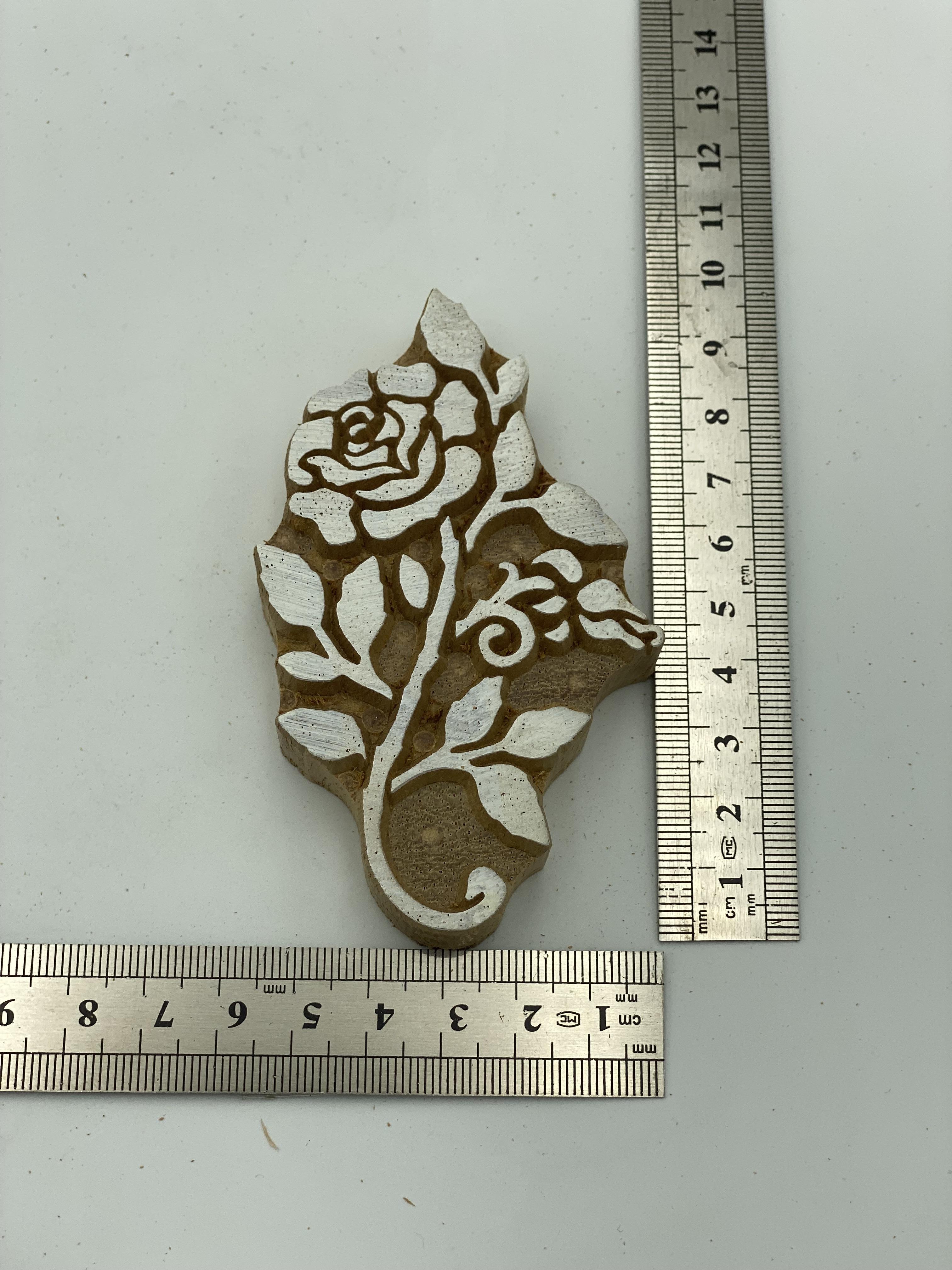 Mini Gül Tahta Baskı Kalıbı 108 - EmicraftMini Gül Kalıbı Tahta Baskı Kalıbı 108Mini Çiçek ve Yaprak Modeller