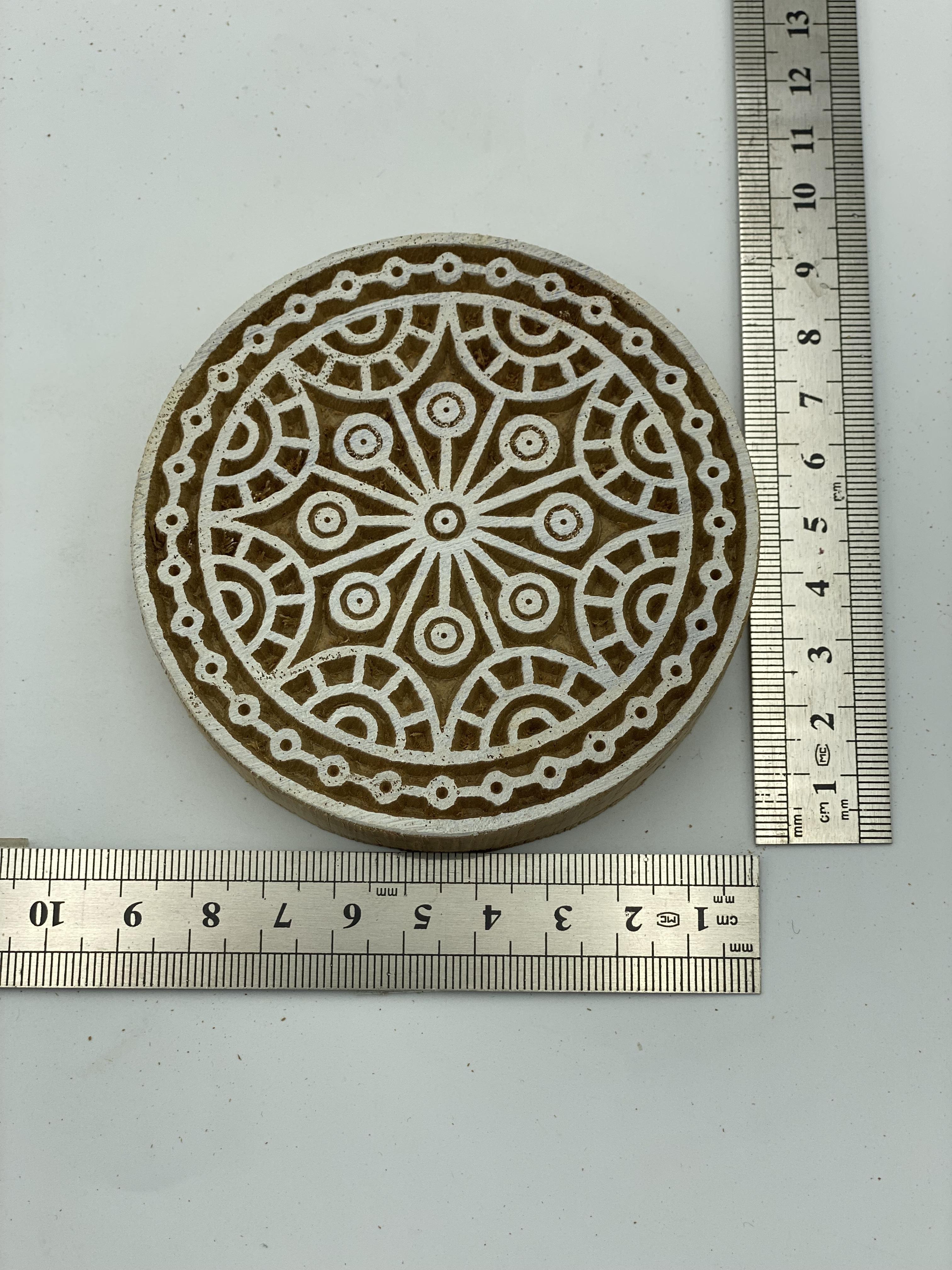 Mini Mandala Tahta Baskı Kalıbı 523 - EmicraftMini Mandala Tahta Baskı Kalıbı 523Mini Göbek Modeller