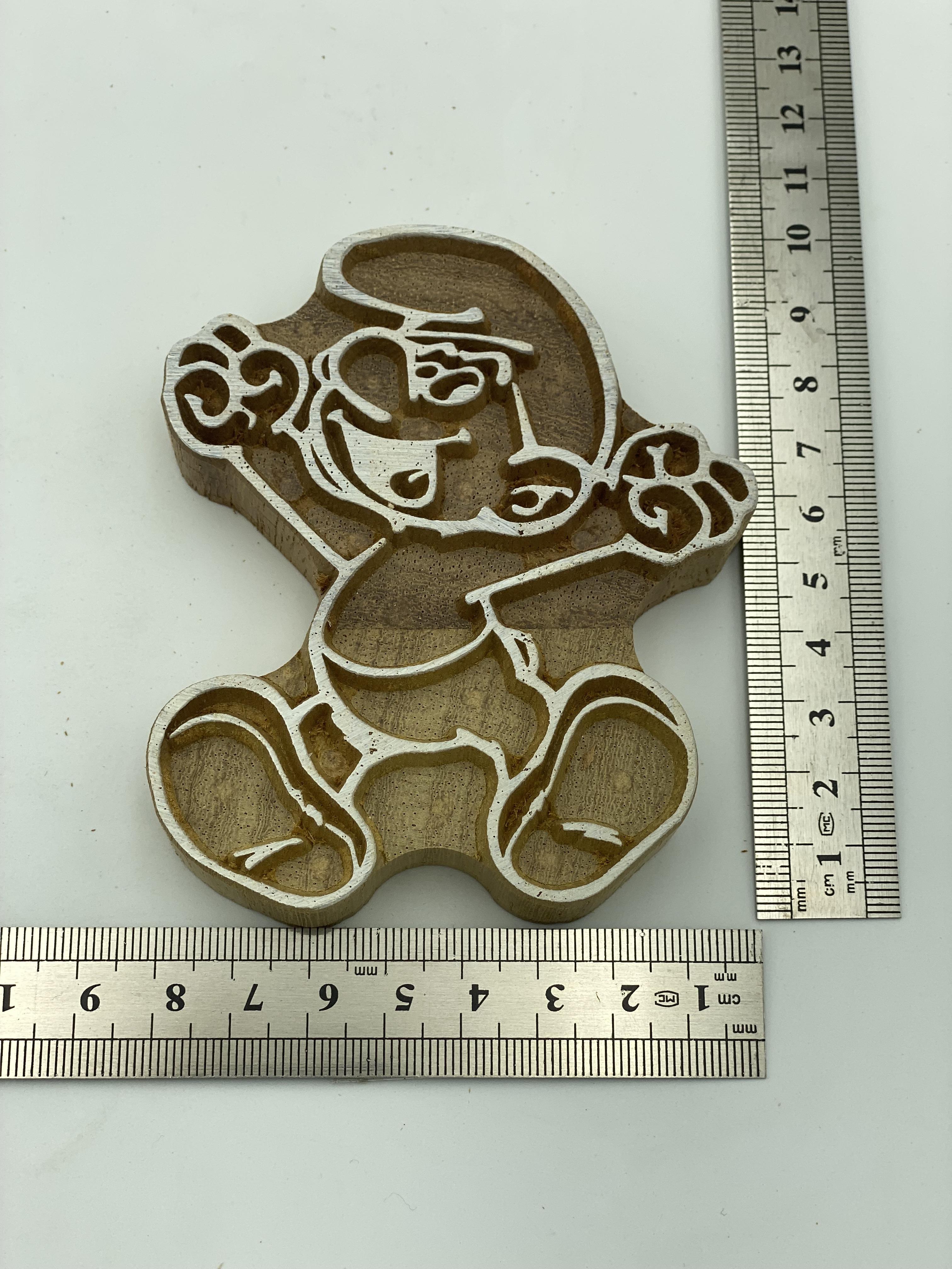 Mini Şirinler Tahta Baskı Kalıbı 185 - EmicraftMini Şirinler Tahta Baskı Kalıbı 185Mini Çocuk Modeller 