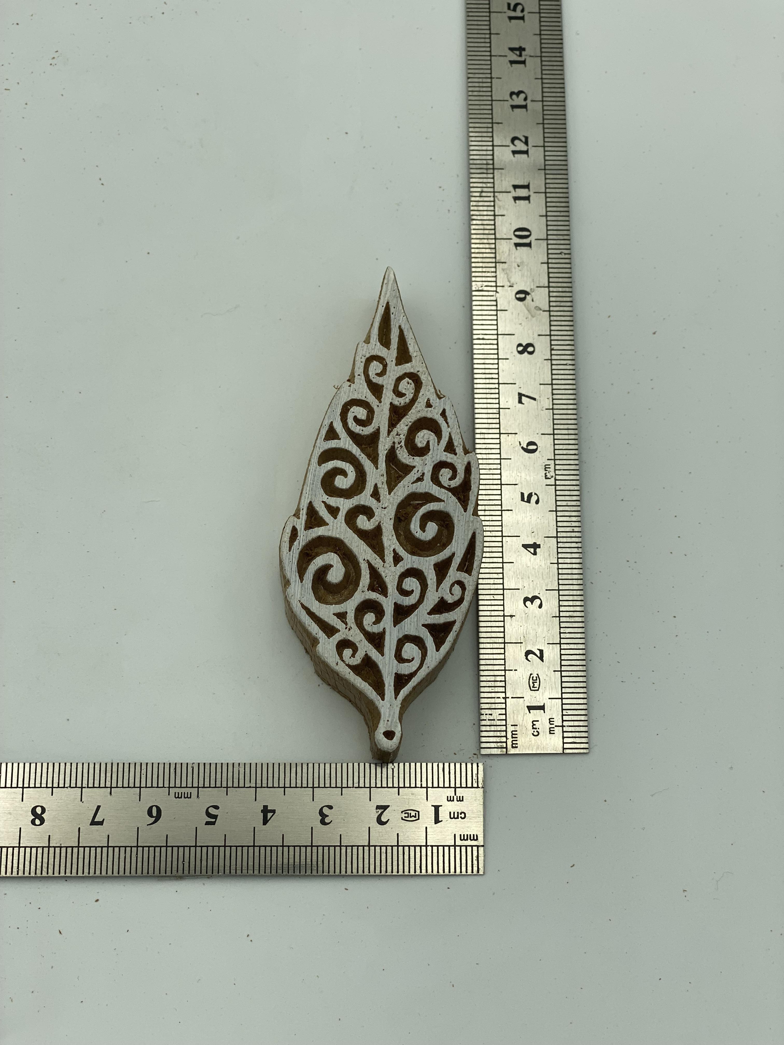 Mini Yaprak Tahta Baskı Kalıbı 540 - EmicraftMini Yaprak Tahta Baskı Kalıbı 540Mini Hitit Modeller