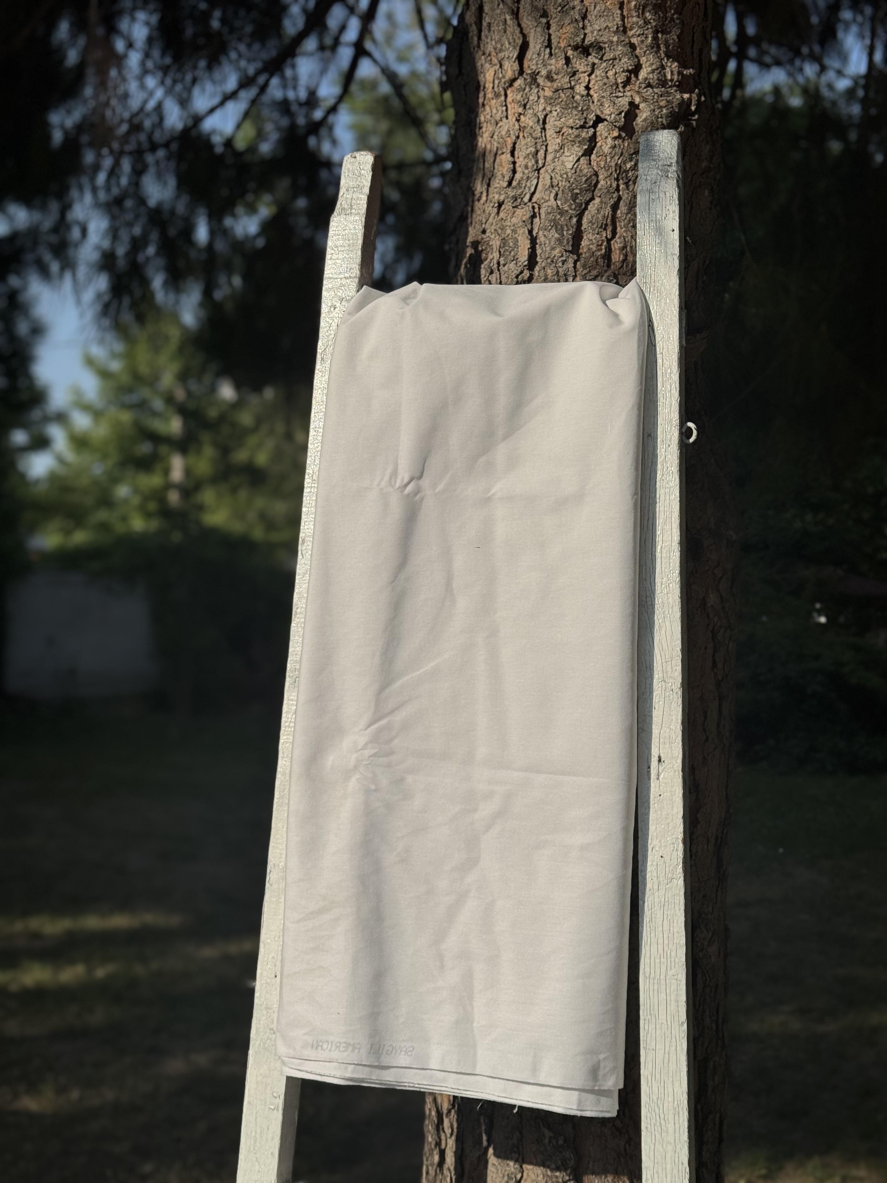 Raw fabric whiteTextile