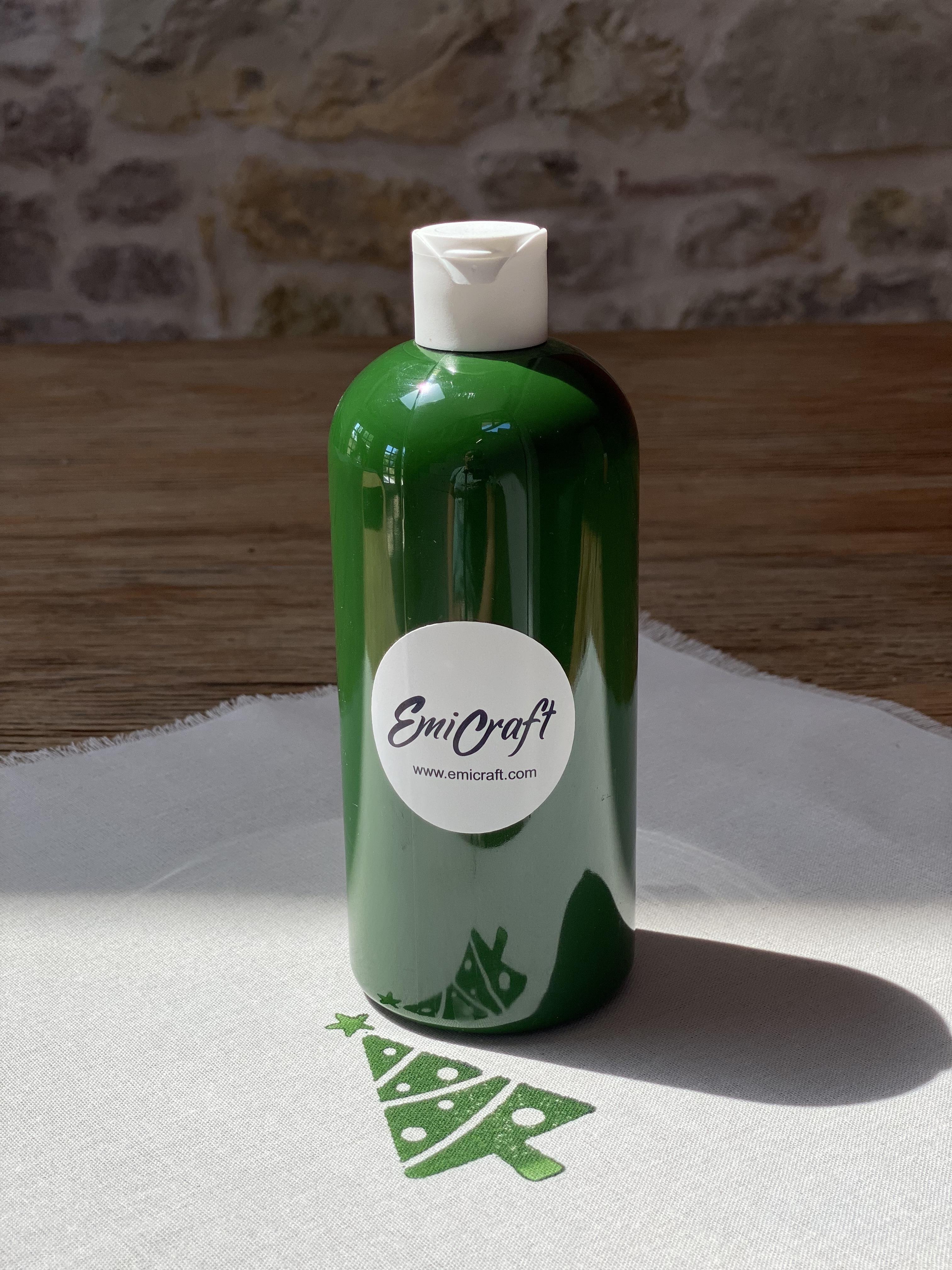 Kumaş Boyası Artvin Yeşil (Çimen) 450ml - EmicraftKumaş Boyası Artvin Yeşil (Çimen) 450mlKumaş Boyası