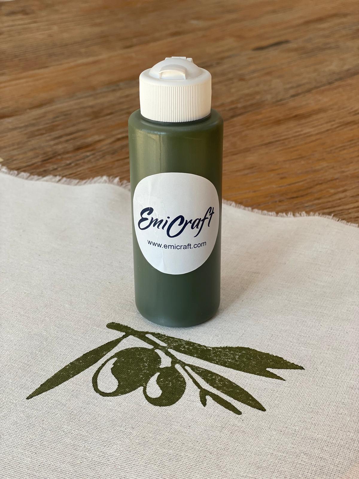 Kumaş Boyası Assos Yeşil (Yağ) 125ml - EmicraftKumaş Boyası Assos Yeşil (Yağ) 125mlKumaş Boyası