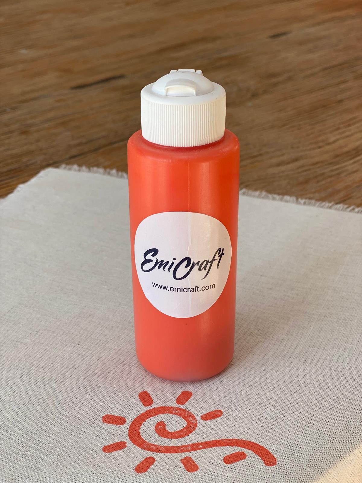 Kumaş Boyası Malatya Turuncu 125ml - EmicraftKumaş Boyası Malatya Turuncu 125mlKumaş Boyası