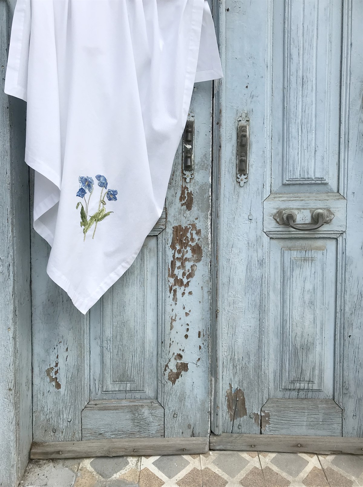 Masa Örtüsü, Kare, Beyaz