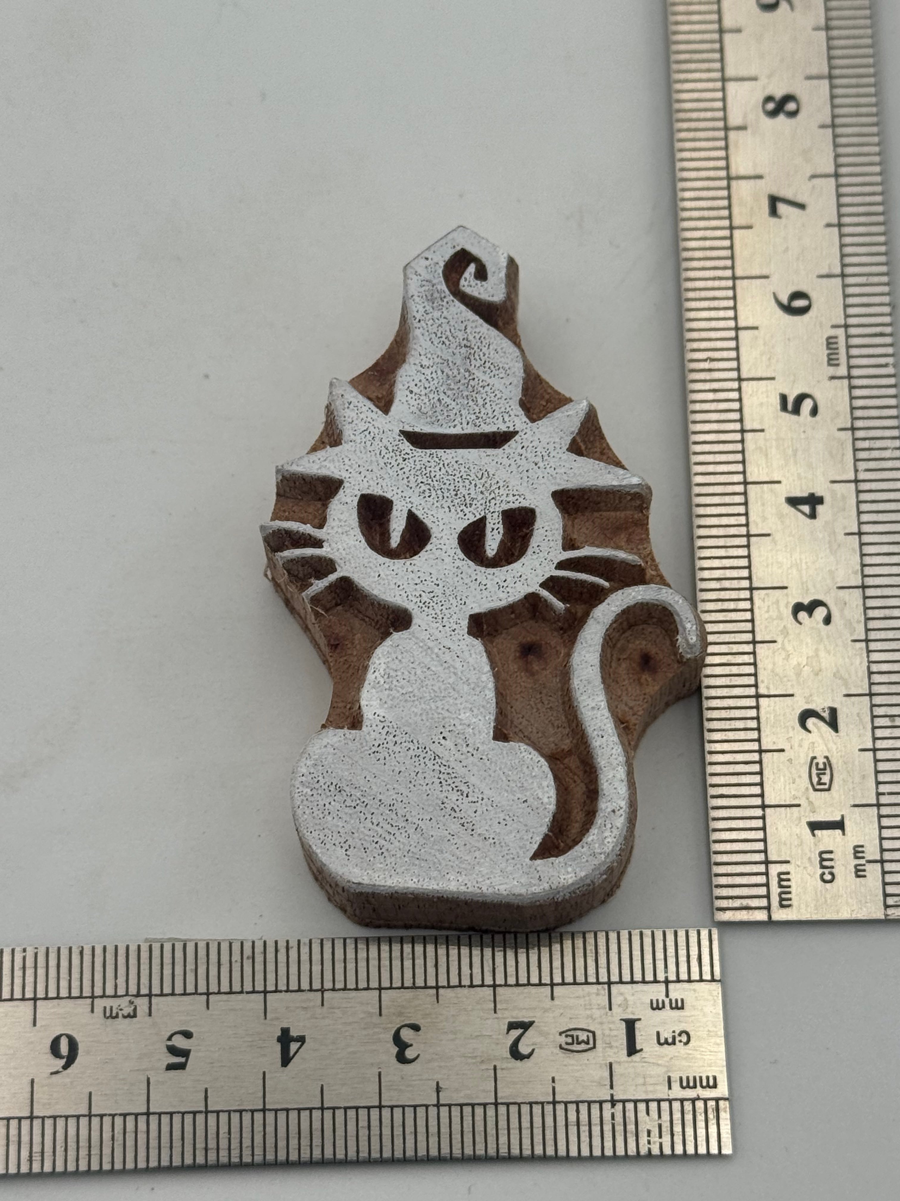 Mini Cadı Kedi Tahta Baskı Kalıbı 1429 - EmicraftMini Cadı Kedi Tahta Baskı Kalıbı 1429Mini Genel Modeller