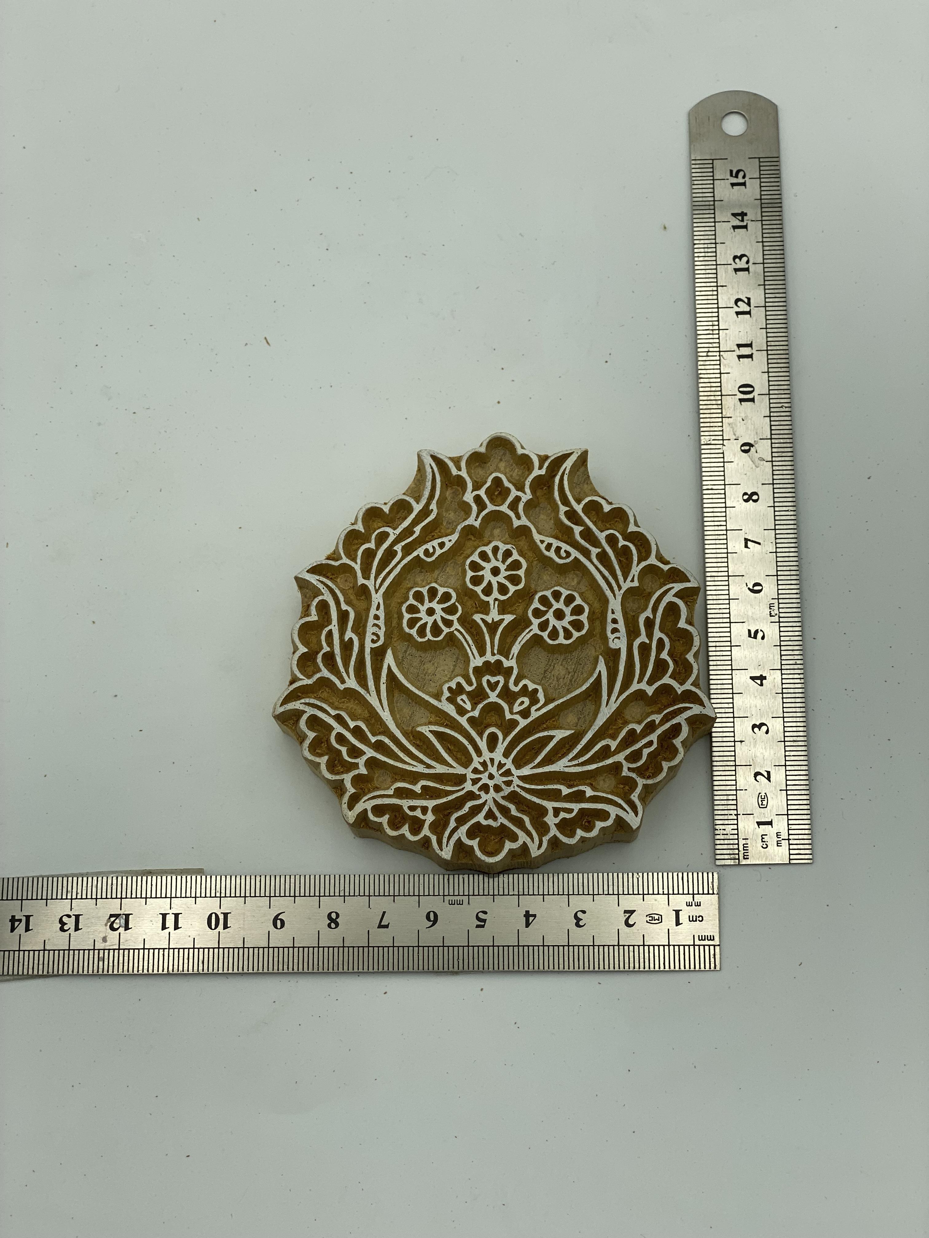 Mini Çini Göbek Tahta Baskı Kalıbı 123 - EmicraftMini Çini Göbek Tahta Baskı Kalıbı 123Mini Geleneksel Modeller