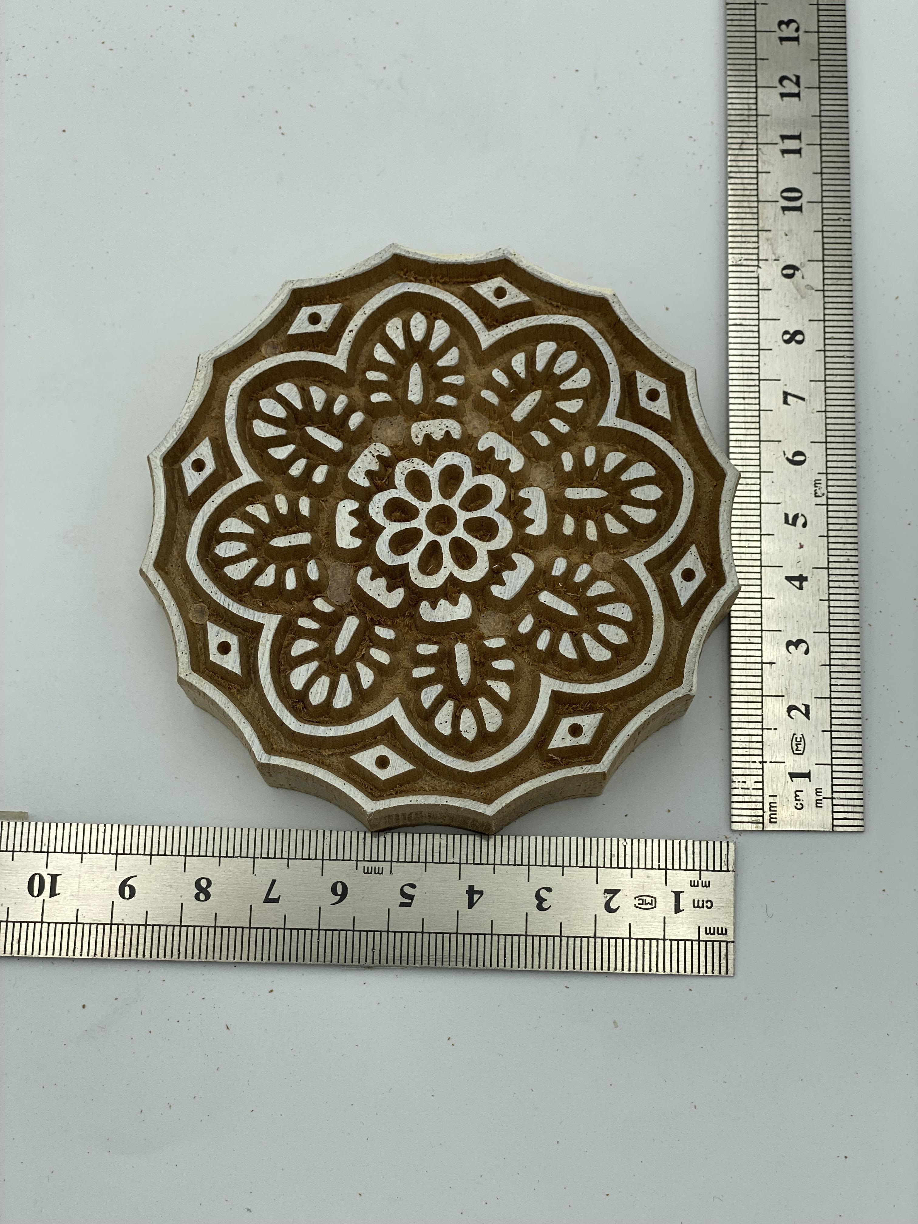 Mini Çini Mandala Tahta Baskı Kalıbı 291 - EmicraftMini Çini Mandala Tahta Baskı Kalıbı 291Mini Göbek Modeller