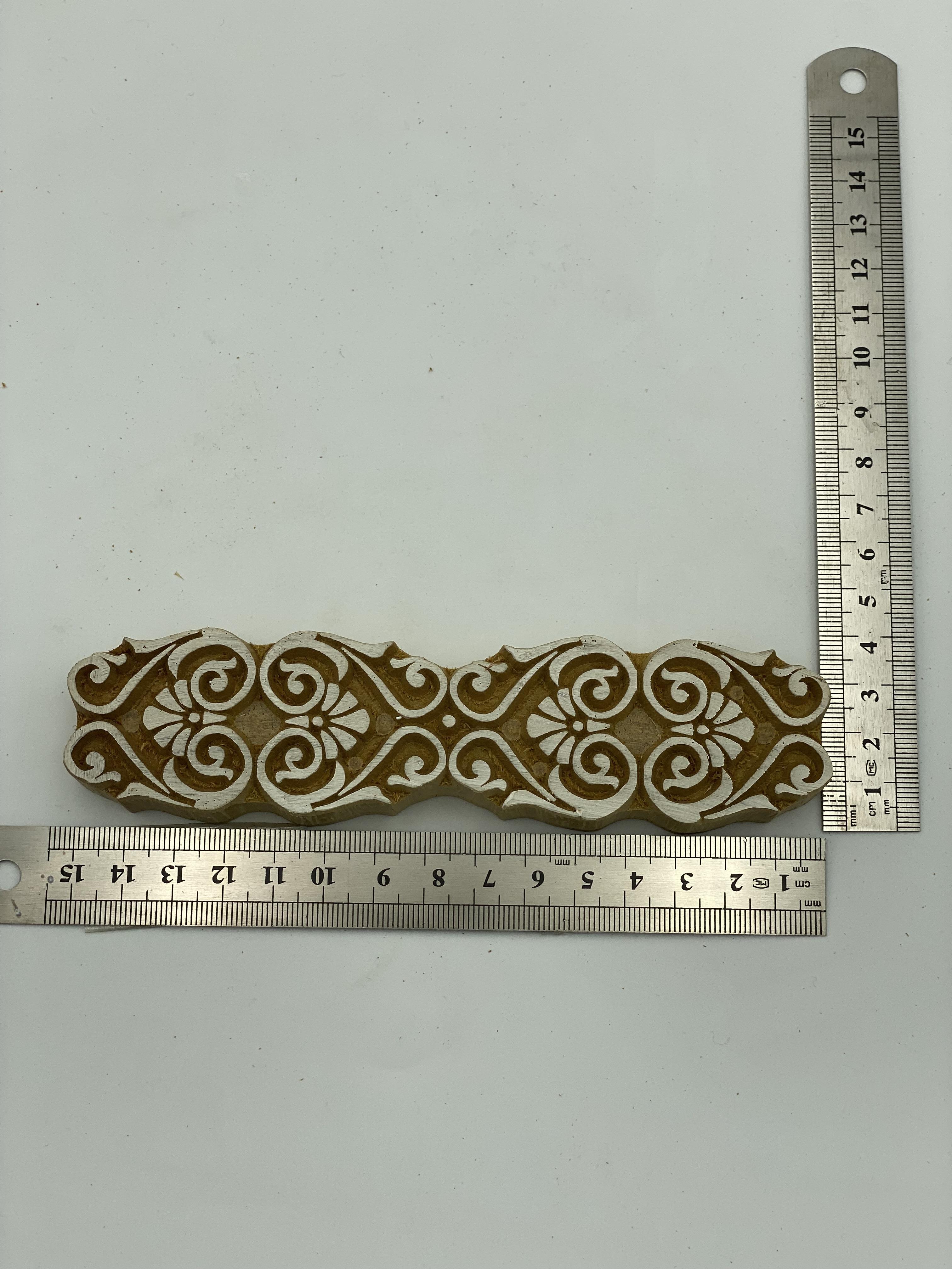 Mini Çini Suyolu Tahta Baskı Kalıbı 48 - EmicraftMini Çini Suyolu Tahta Baskı Kalıbı 48Mini Suyolu Modeller