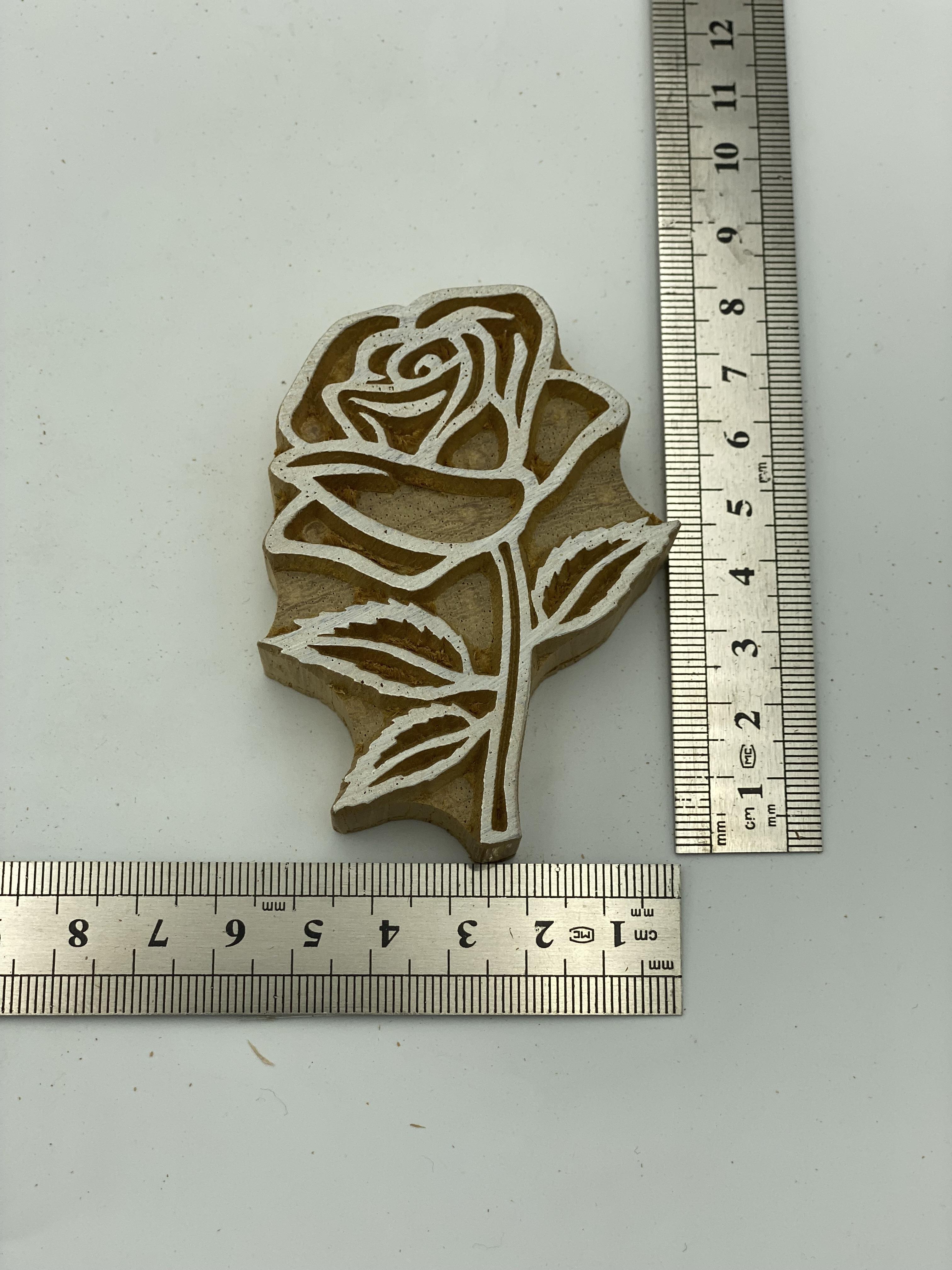 Mini Gül Tahta Baskı Kalıbı 365 - EmicraftMini Gül Kalıbı Tahta Baskı Kalıbı 365Mini Çiçek ve Yaprak Modeller