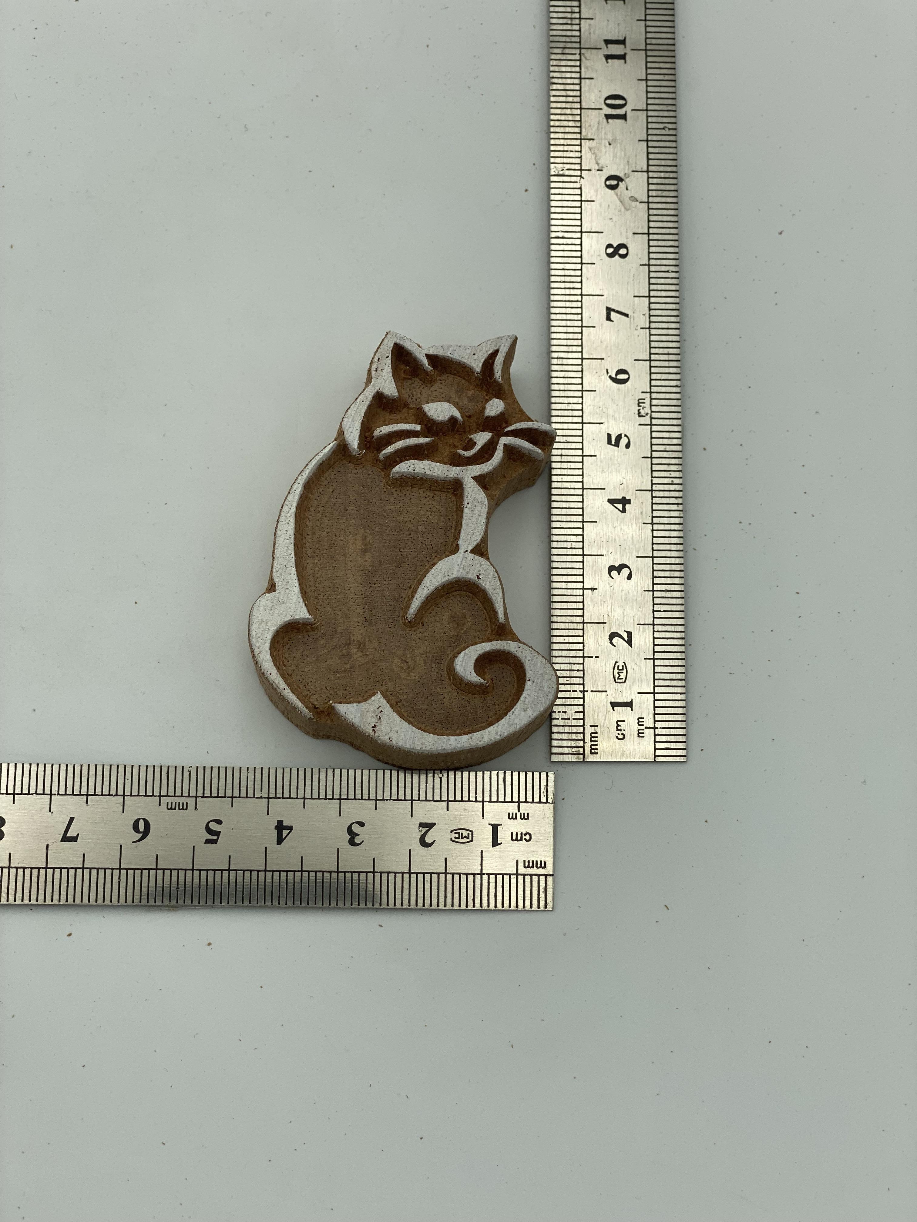 Mini Kedi Tahta Baskı Kalıbı 601 - EmicraftMini Kedi Tahta Baskı Kalıbı 601Mini Hayvan Modeller