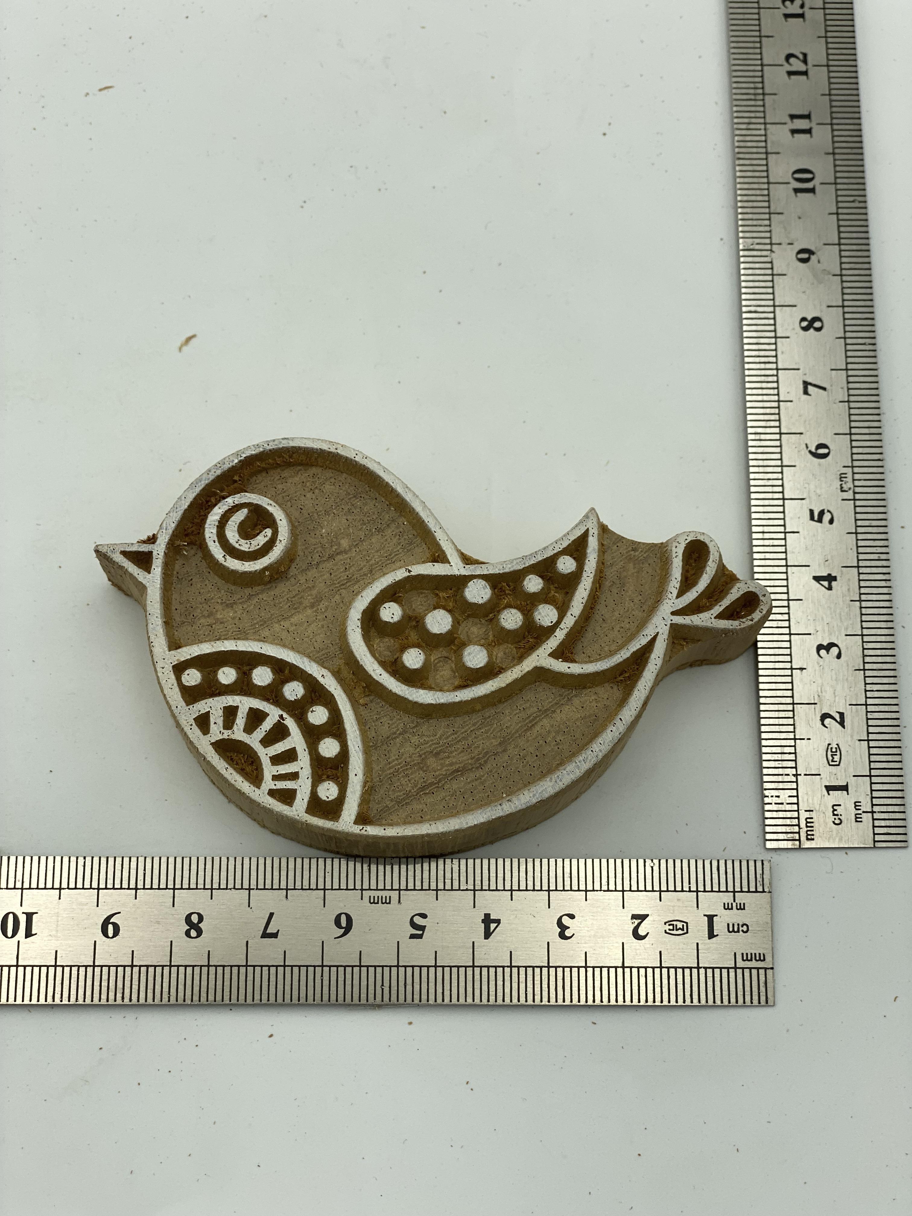 Mini Kuş Tahta Baskı Kalıbı 638 - EmicraftMini Kuş Tahta Baskı Kalıbı 638Mini Hayvan Modeller