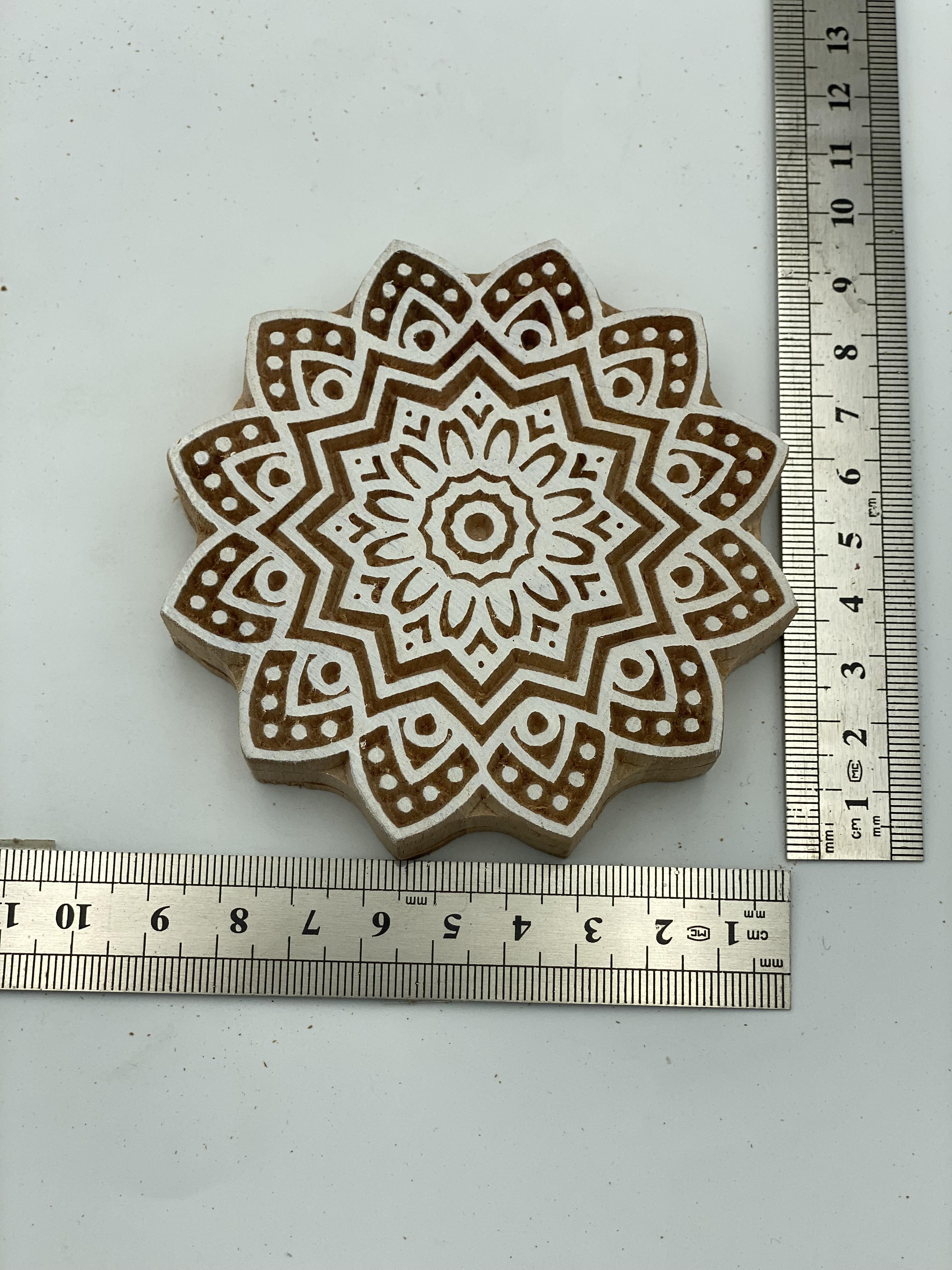 Mini Mandala Tahta Baskı Kalıbı 202 - EmicraftMini Mandala Tahta Baskı Kalıbı 202Mini Göbek Modeller