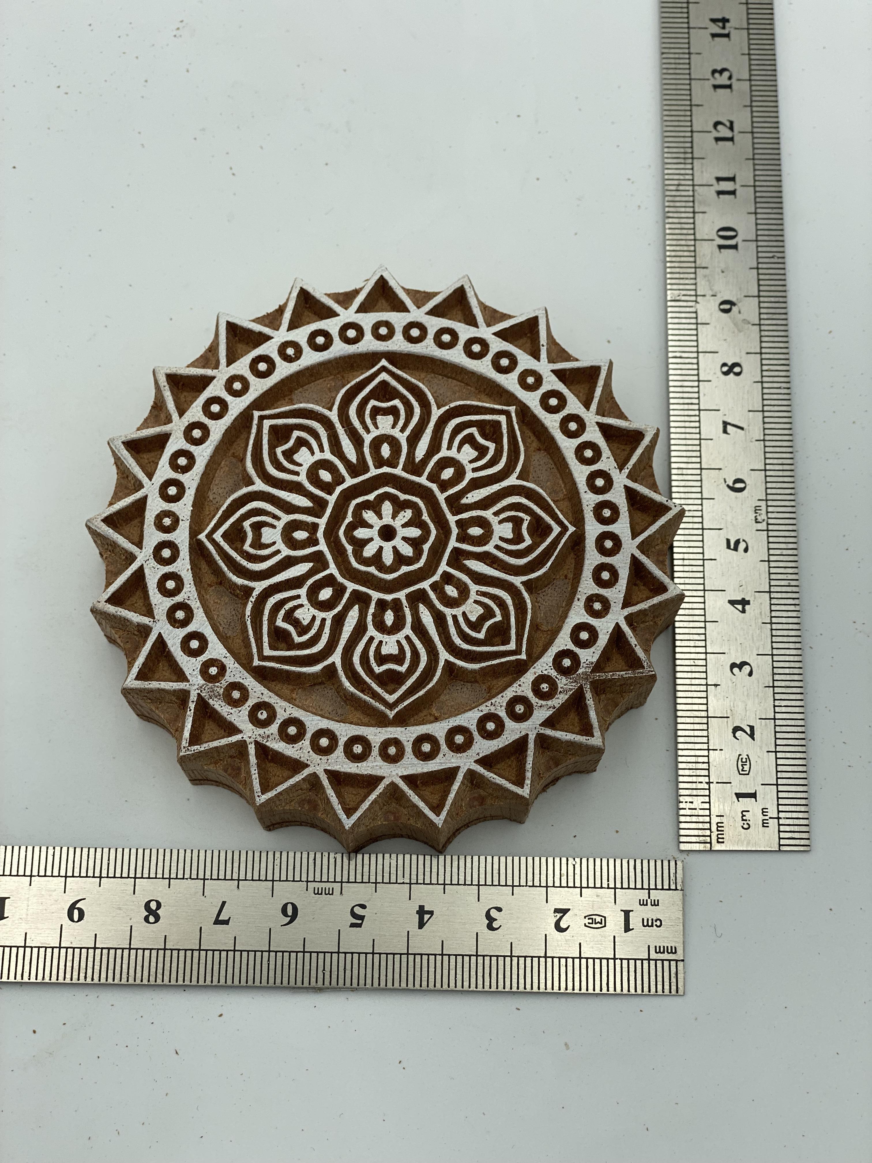 Mini Mandala Tahta Baskı Kalıbı 657 - EmicraftMini Mandala Tahta Baskı Kalıbı 657Mini Göbek Modeller