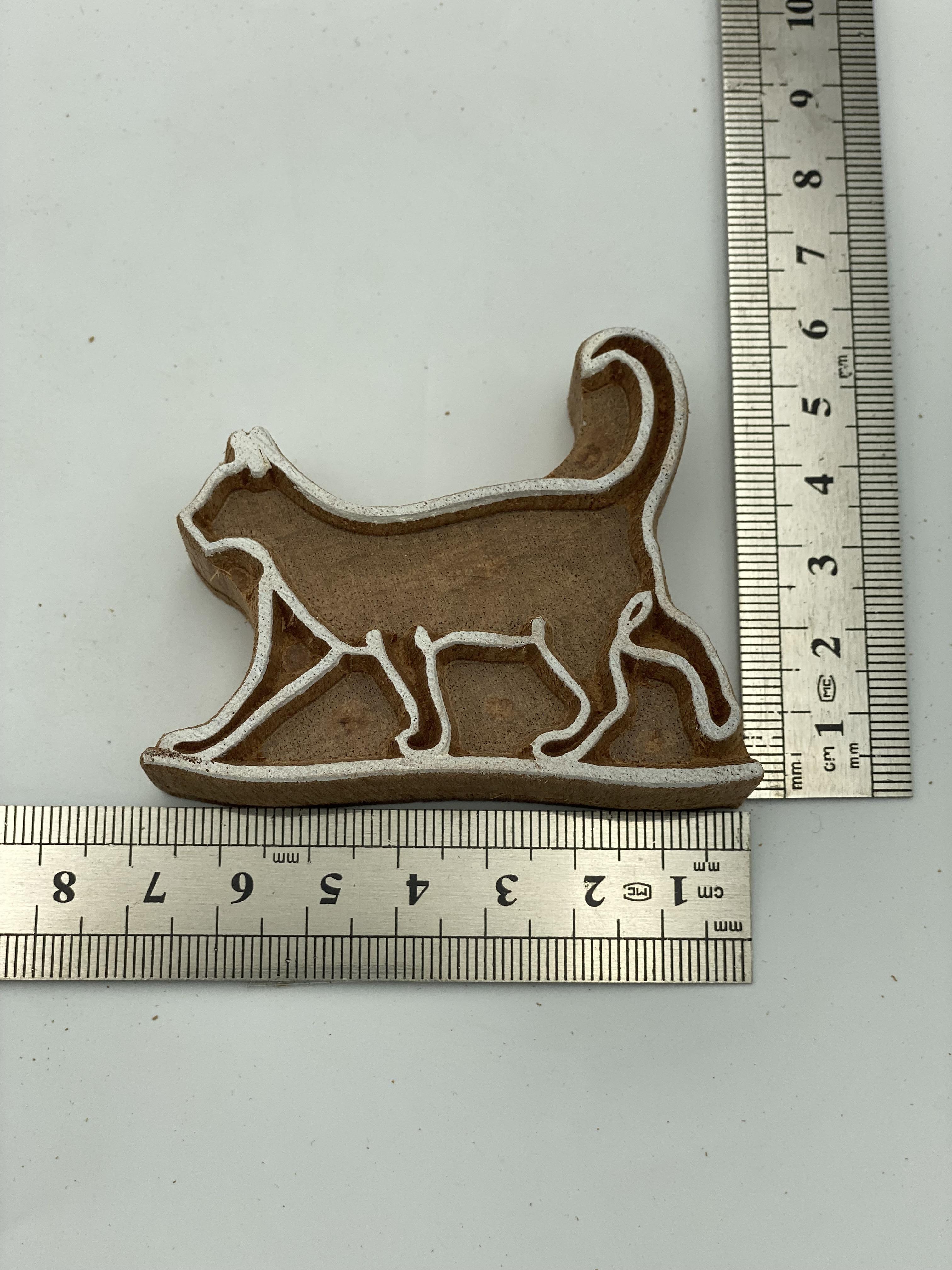 Mini Yürüyen Kedi Tahta Baskı Kalıbı 399 - EmicraftMini Yürüyen Kedi Tahta Baskı Kalıbı 399Mini Hayvan Modeller