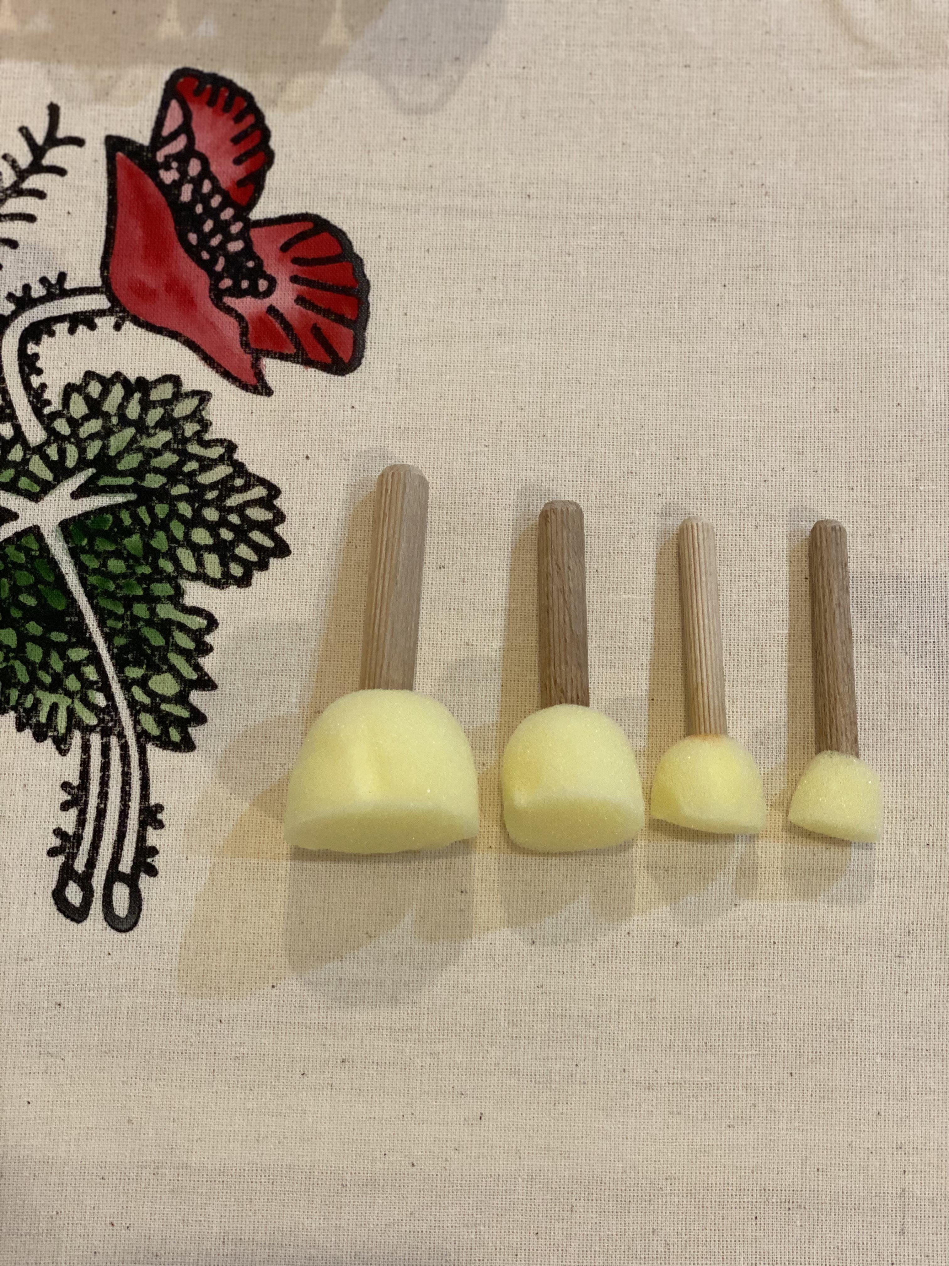 Sponge Ponpon Sünger 4'lü - EmicraftSponge Ponpon Sünger 4'lüFabric Dye