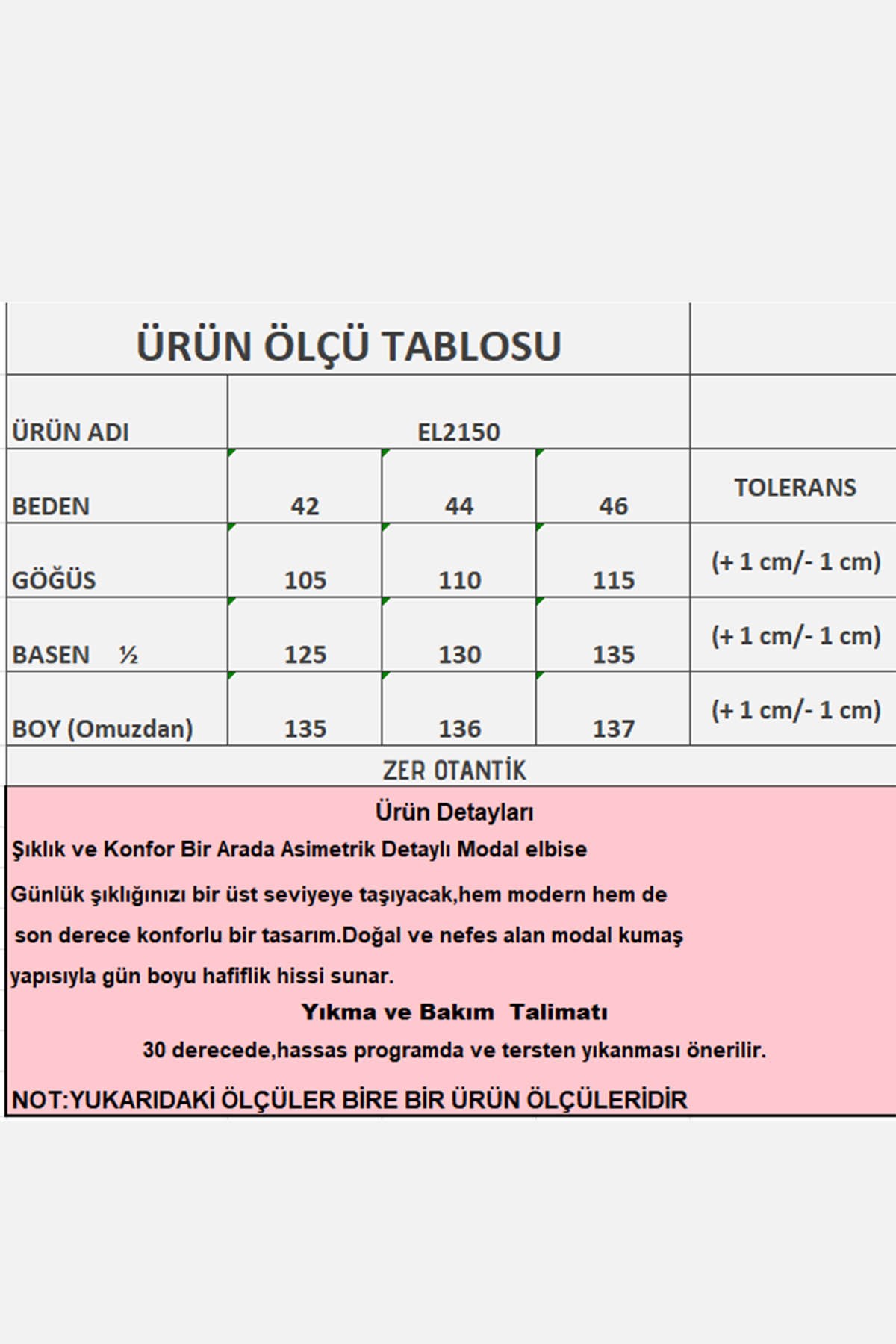 Boydan Düğmeli Modal Büyük Beden Elbise Mavi