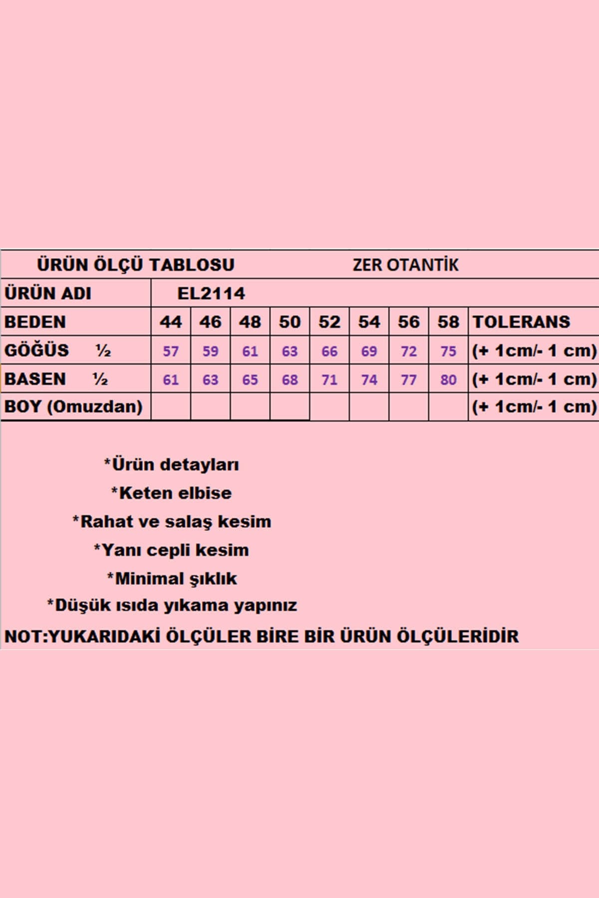 Büyük Beden Keten Ayrobin Elbise Camel