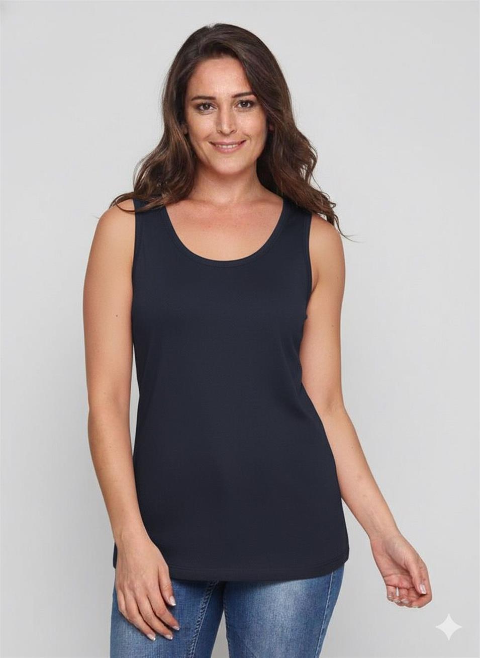 Lacivert Atlet Sıfır Kol Lacivert