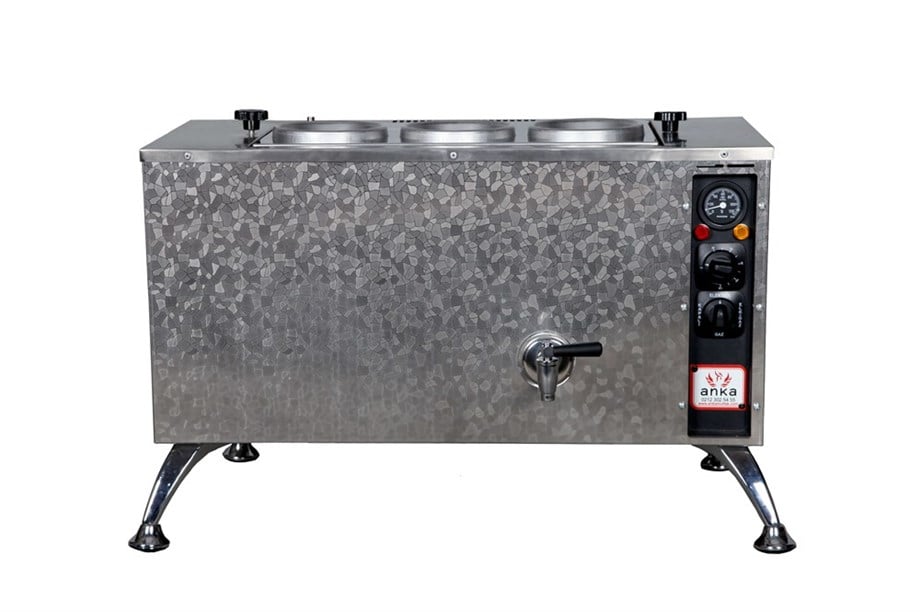 Anka 3 Demlikli Inox Pro Elektrikli Çay Kazanı IPE3
