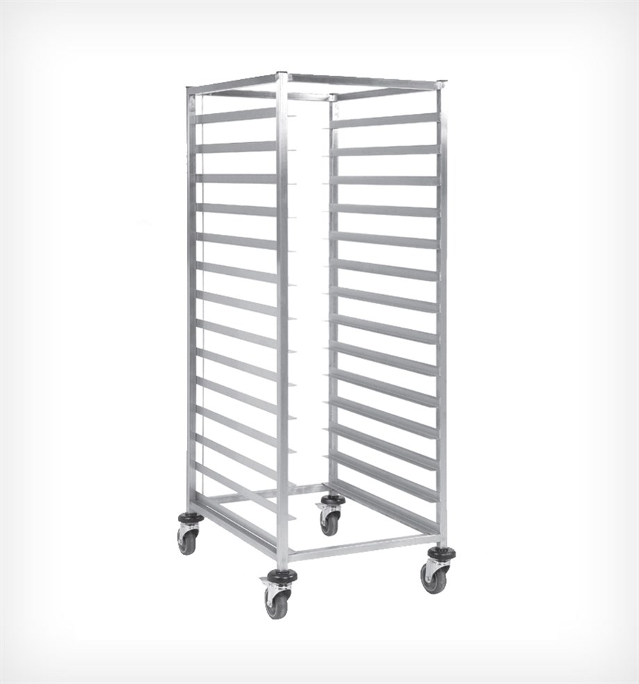 By Cimbali 14 Raflı Tepsi Taşıma Arabası 60×40 Cm MT 132X2