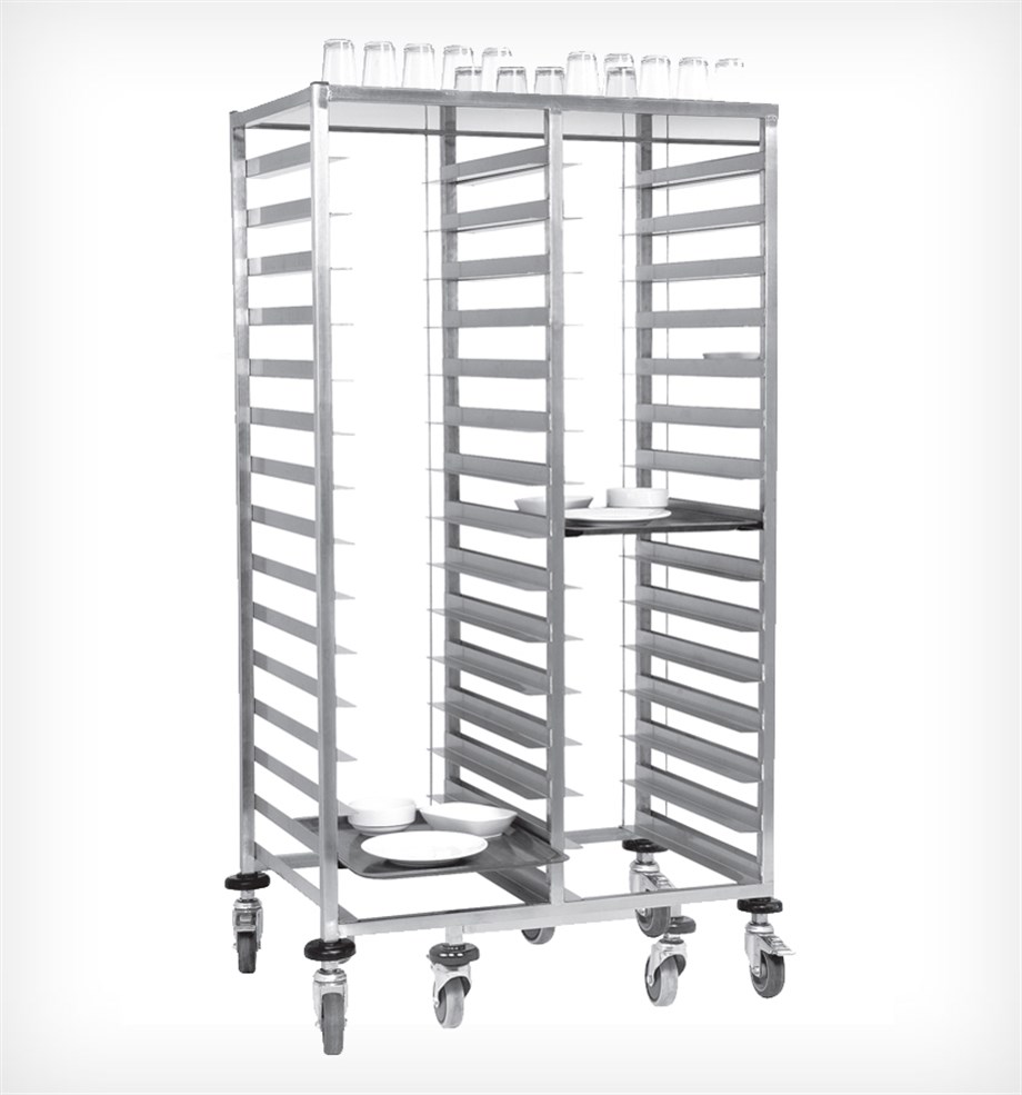By Cimbali 30 Raflı Bulaşık Toplama Arabası 37x53 Cm MB 102X2