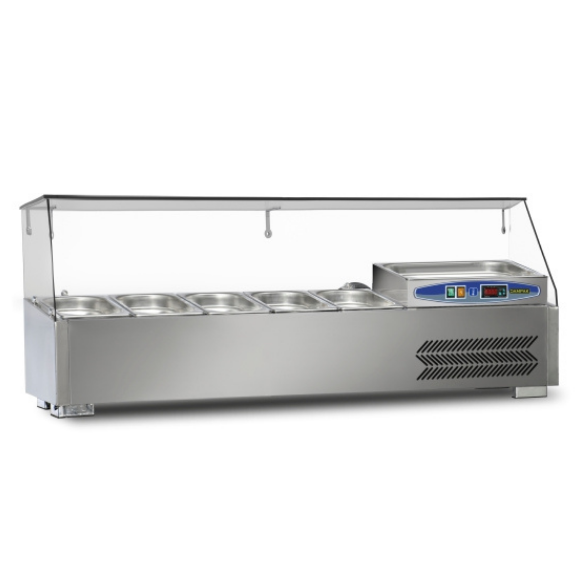 Dampak Set Üstü Soğutmalı Saladbar 5 Küvetli 22SBS05-12