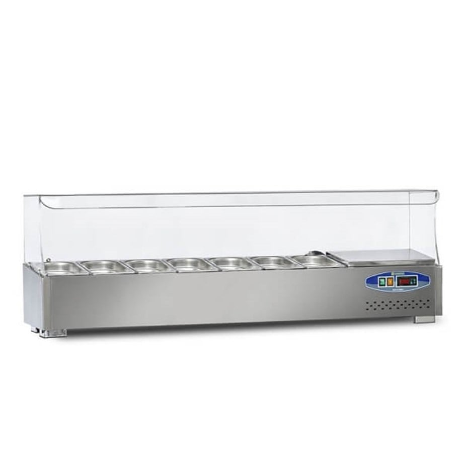 Dampak Set Üstü Soğutmalı Saladbar 7 Küvetli 22SBS07-15