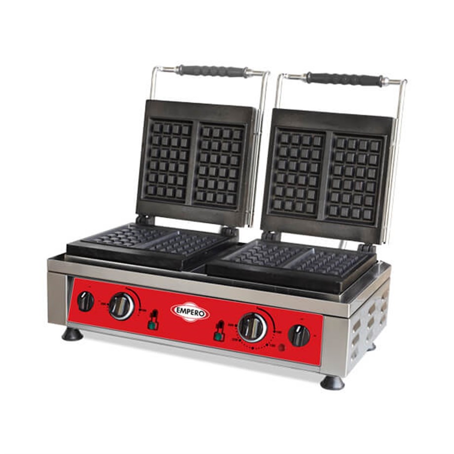 Empero Elektrikli Waffle Makinesi Çiftli EMP.WF.020