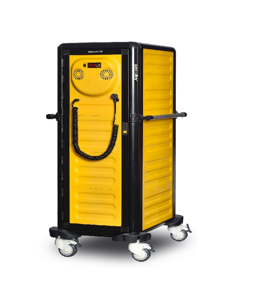 Gastrolley 20 Raflı Banket Arabası Isıtmalı 57x79x124 Cm