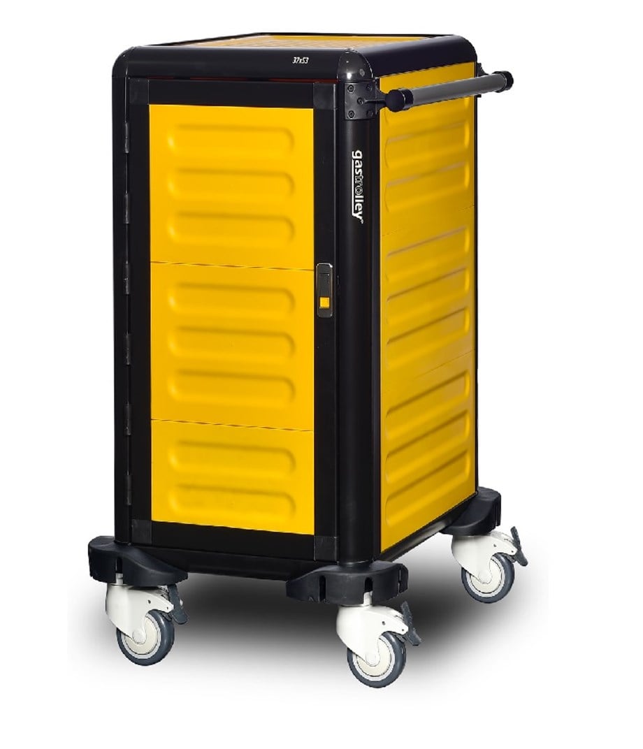 Gastrolley 7 Raflı Tepsi Taşıma Arabası Kapılı 57x71x99 Cm