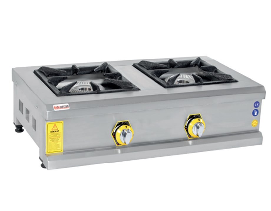 İnox Master 4'Lü Set Üstü Ocak Gazlı 80X80X25 cm İMR-SOG-8080